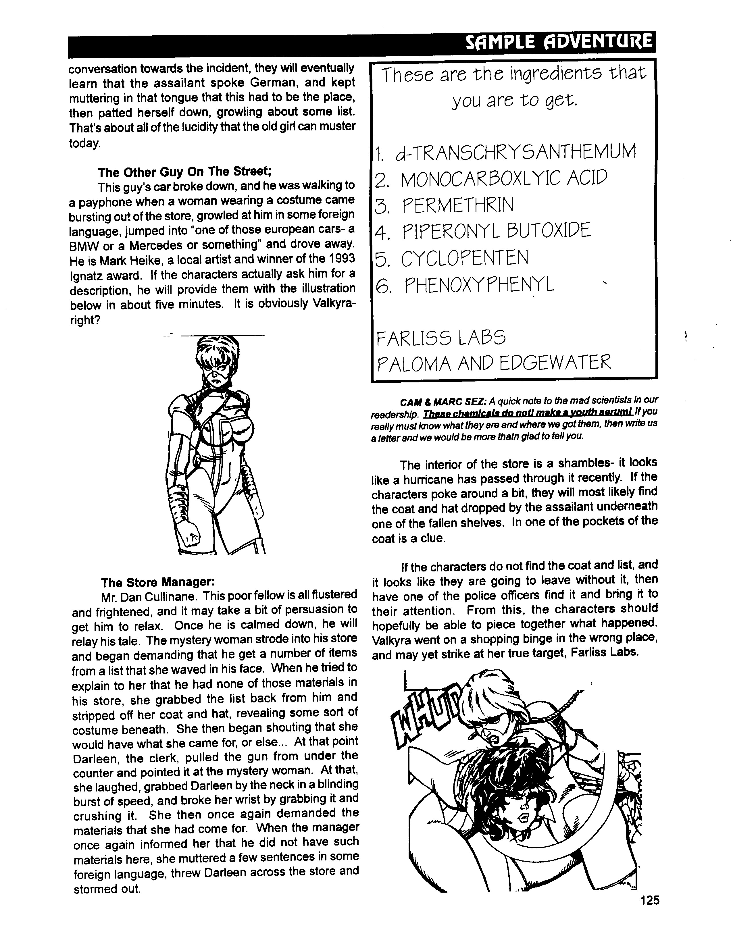 Read online Superbabes: The Femforce Role-Playing Game comic -  Issue # TPB - 127