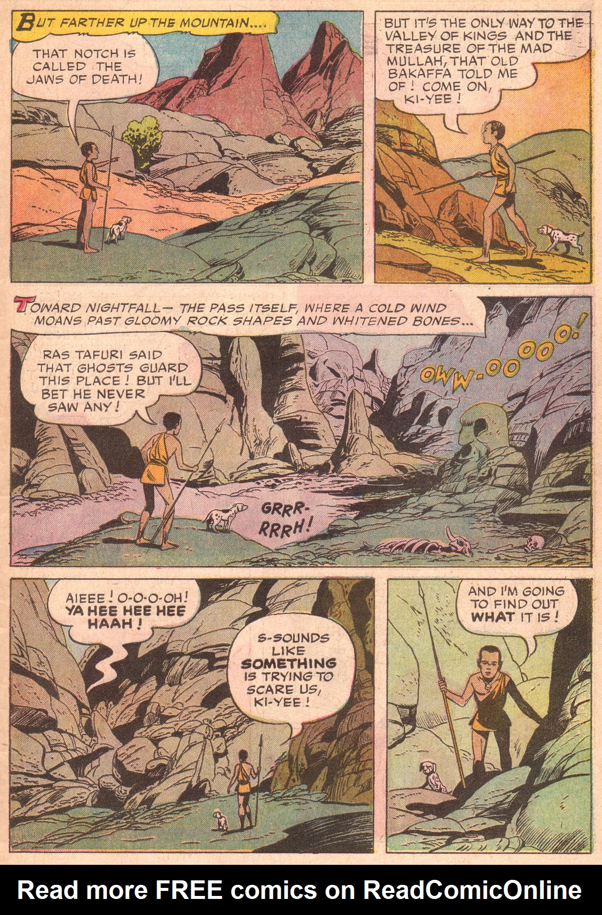 Read online Korak, Son of Tarzan (1964) comic -  Issue #25 - 31