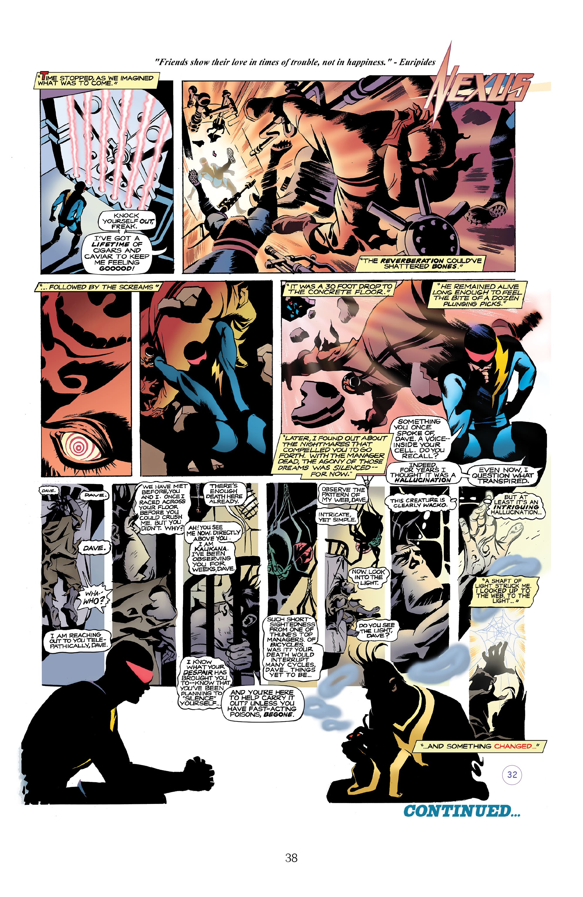 Read online Nexus Newspaper Strips: The Coming of Gourmando comic -  Issue # TPB (Part 1) - 37