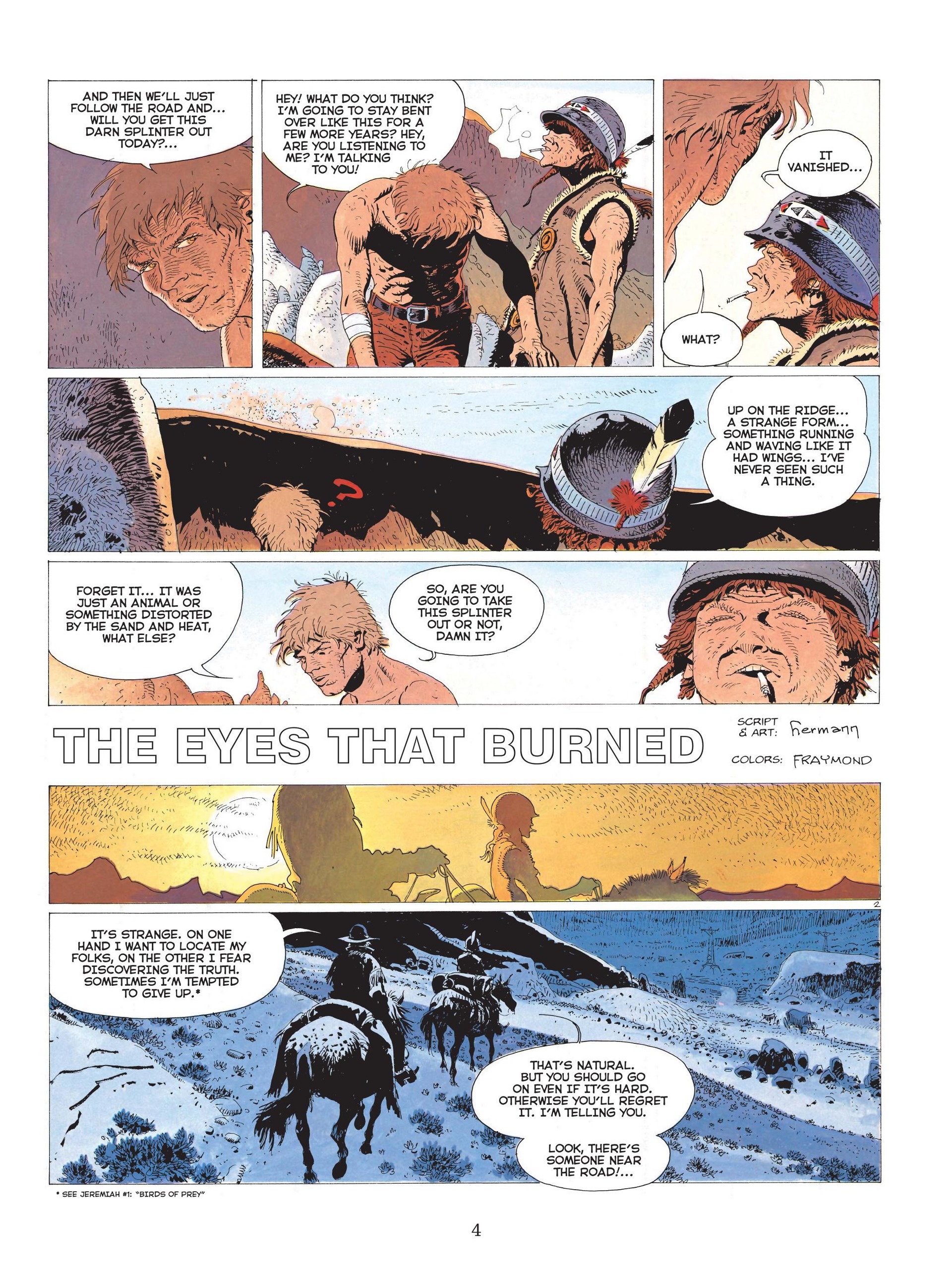 Read online Jeremiah comic -  Issue #4 - 5