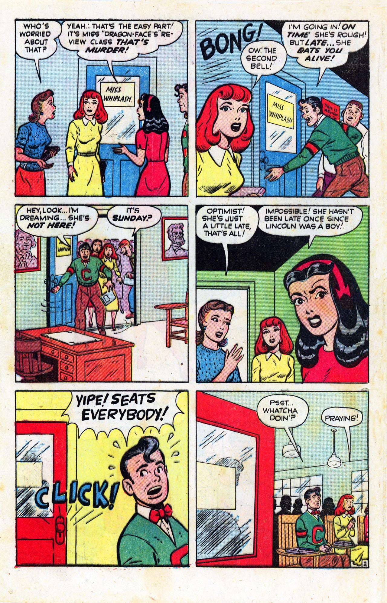 Read online Patsy Walker comic -  Issue #34 - 3