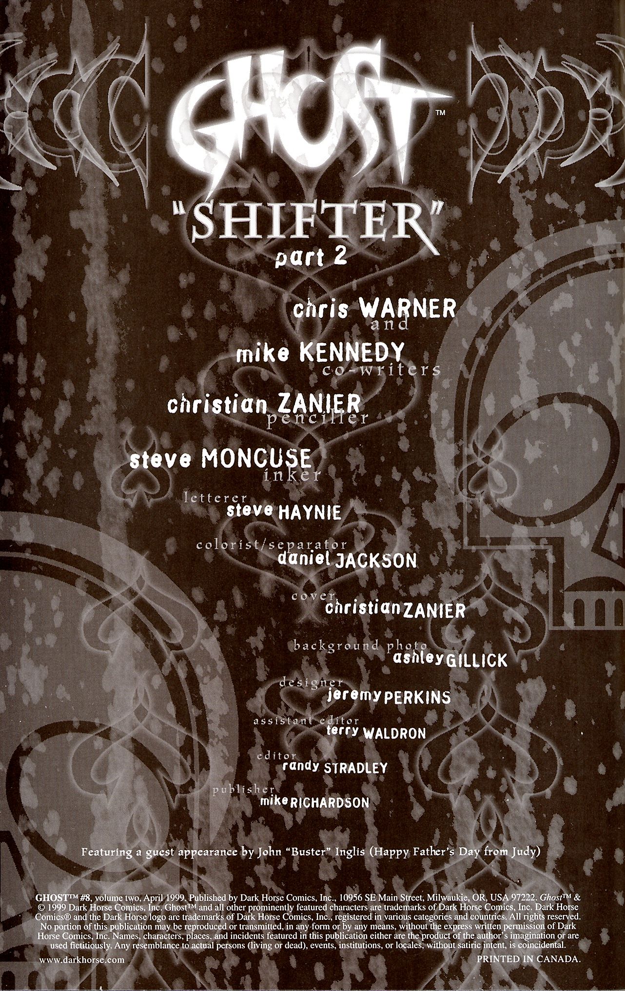 Read online Ghost (1998) comic -  Issue #8 - 2