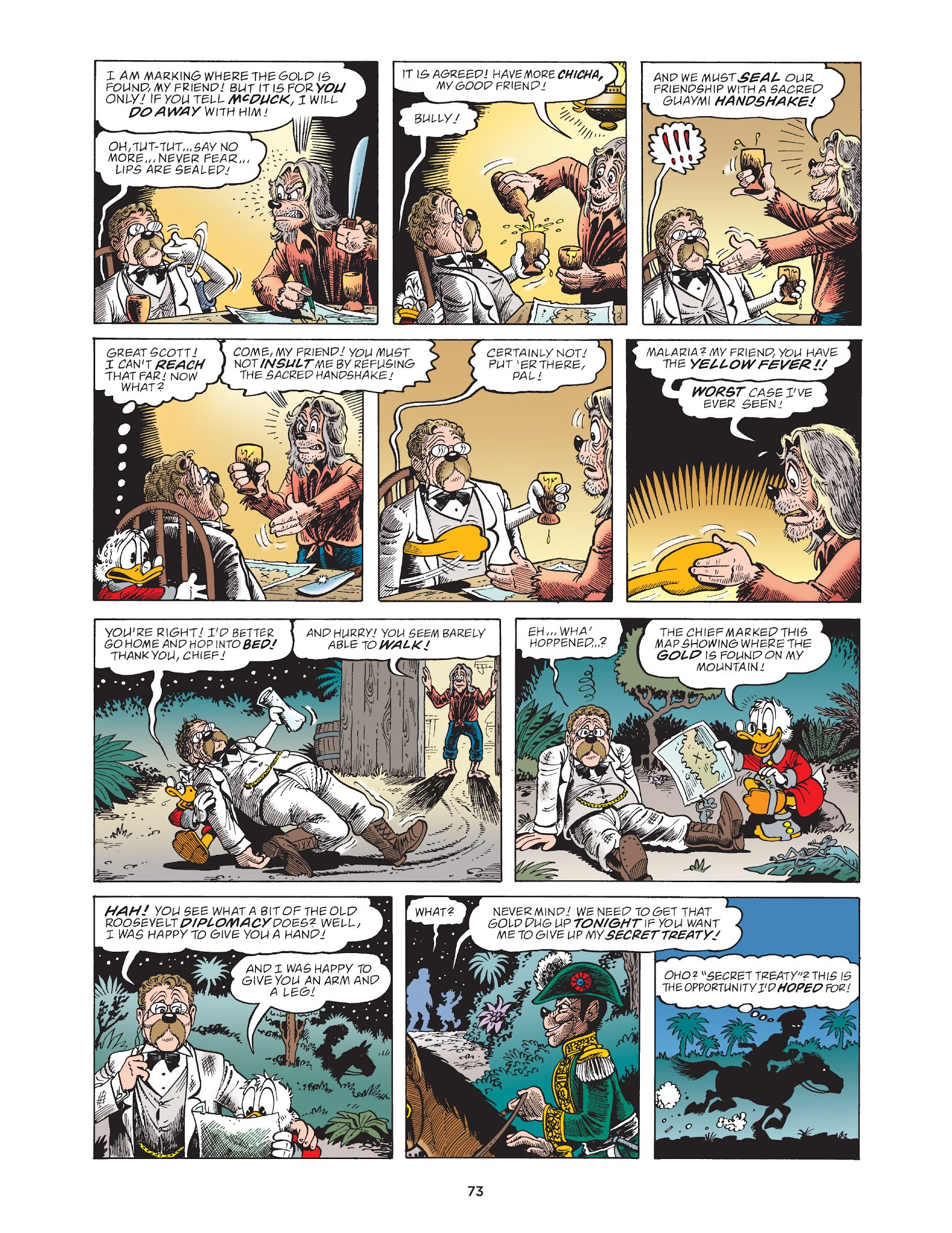 Read online Walt Disney Uncle Scrooge and Donald Duck: The Don Rosa Library comic -  Issue # TPB 9 (Part 1) - 74