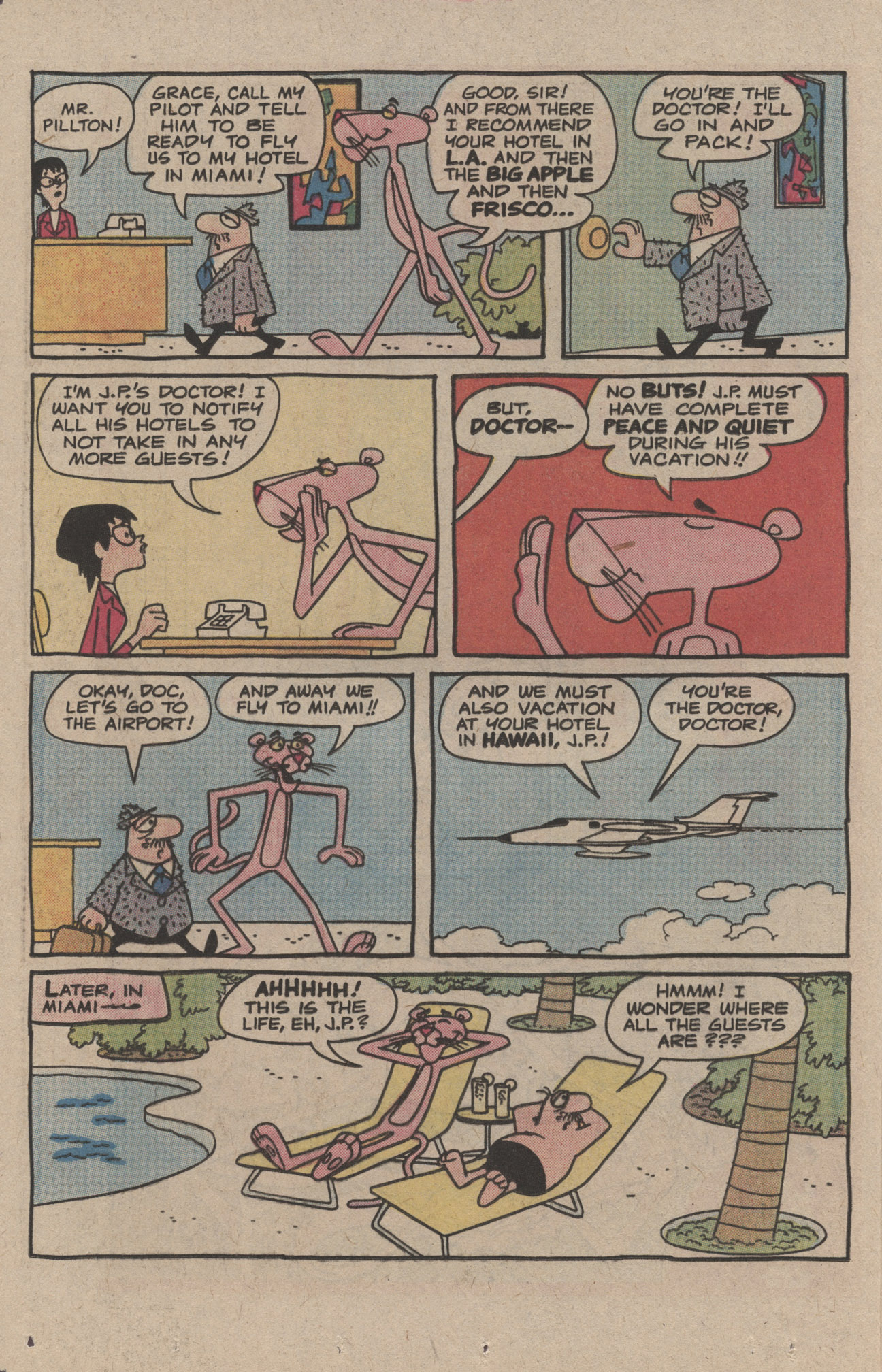 Read online The Pink Panther (1971) comic -  Issue #63 - 24