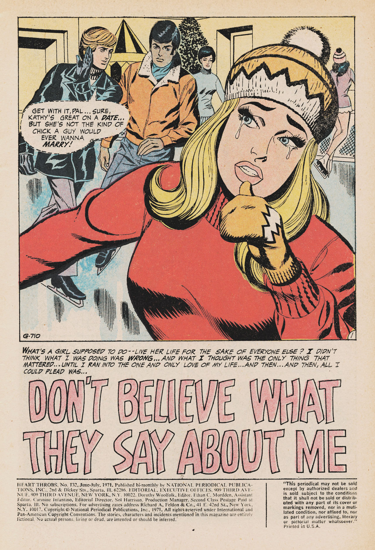 Read online Heart Throbs comic -  Issue #132 - 3