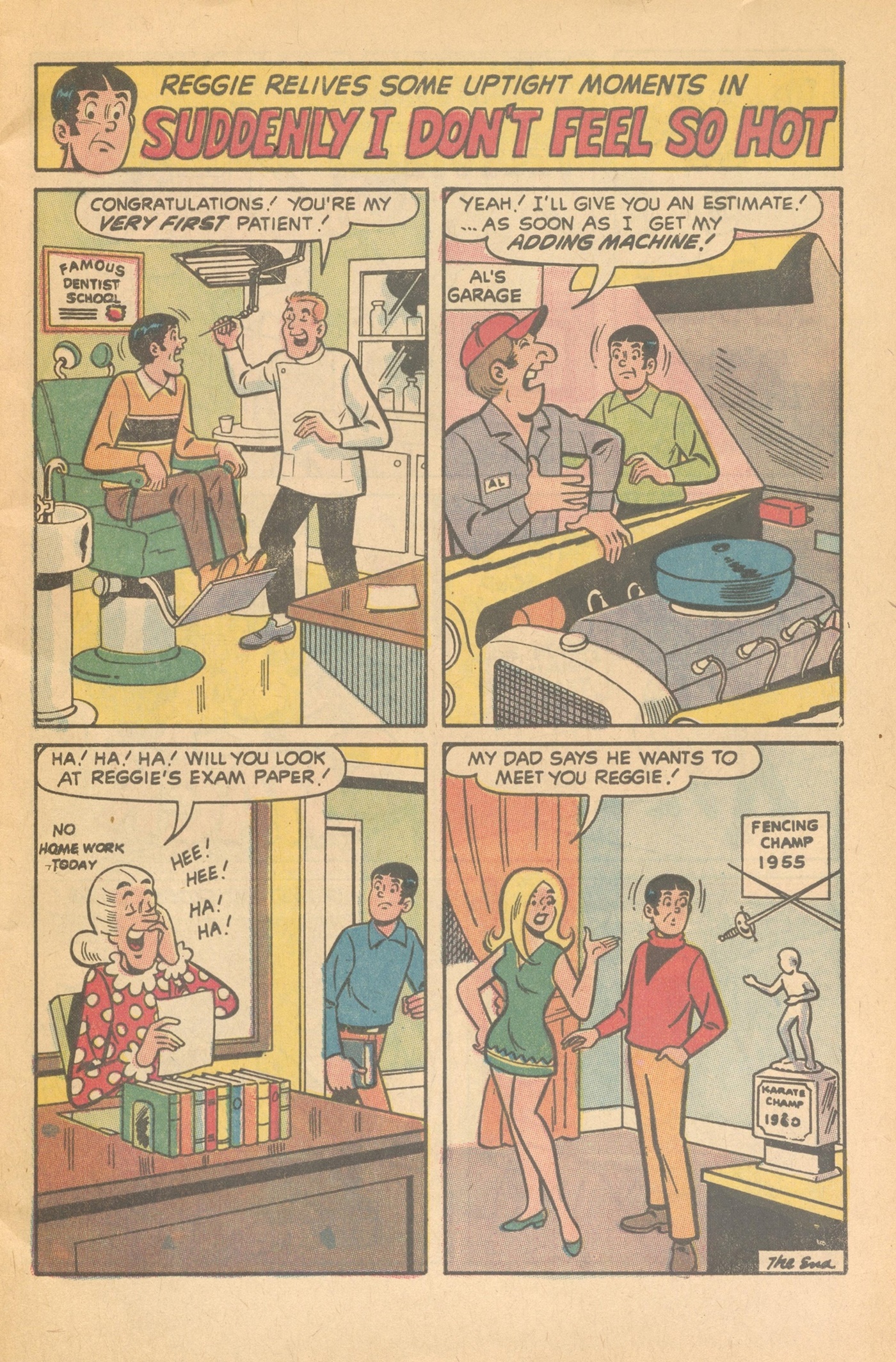Read online Reggie's Wise Guy Jokes comic -  Issue #18 - 5