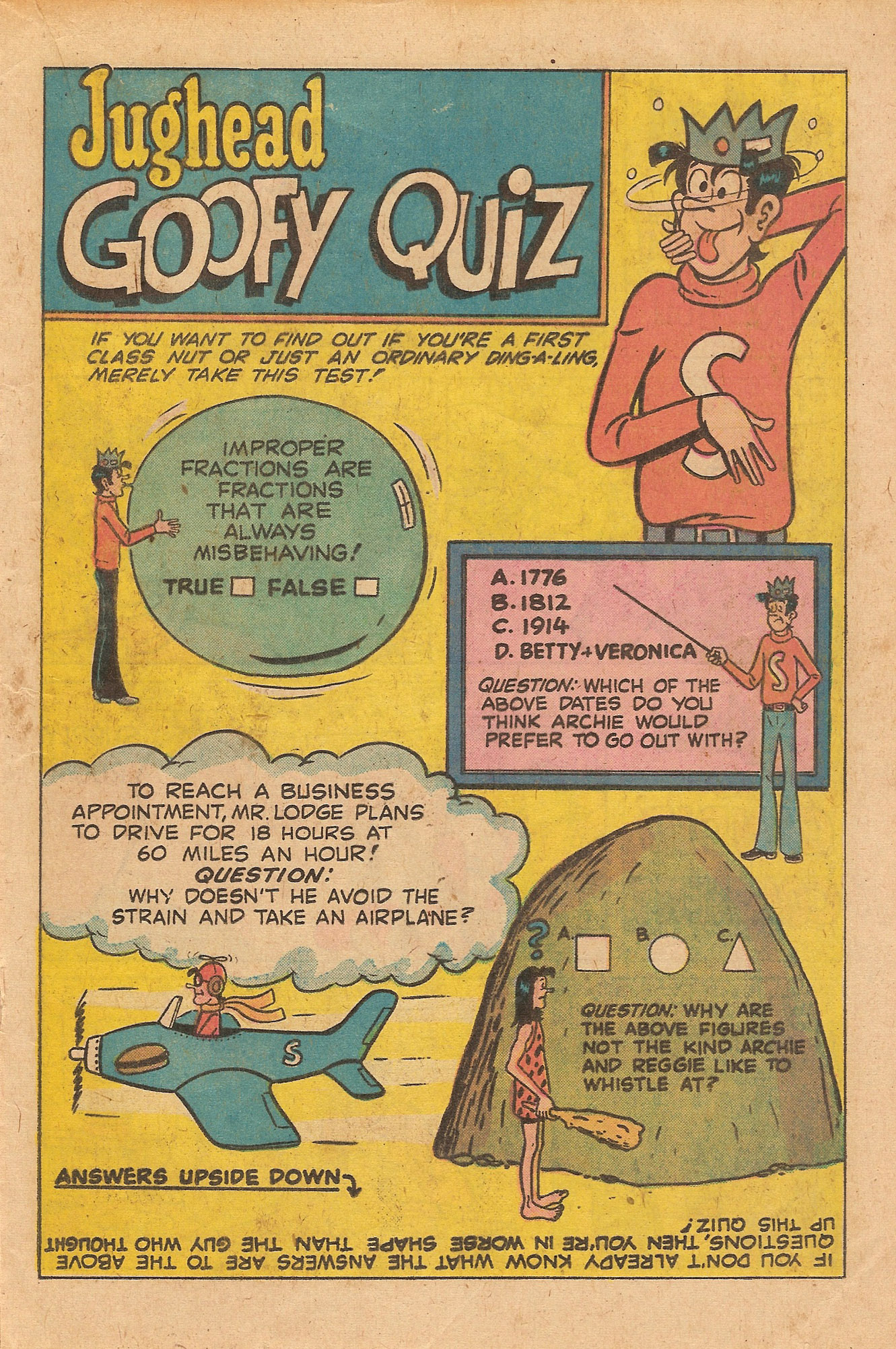 Read online Jughead's Jokes comic -  Issue #39 - 17