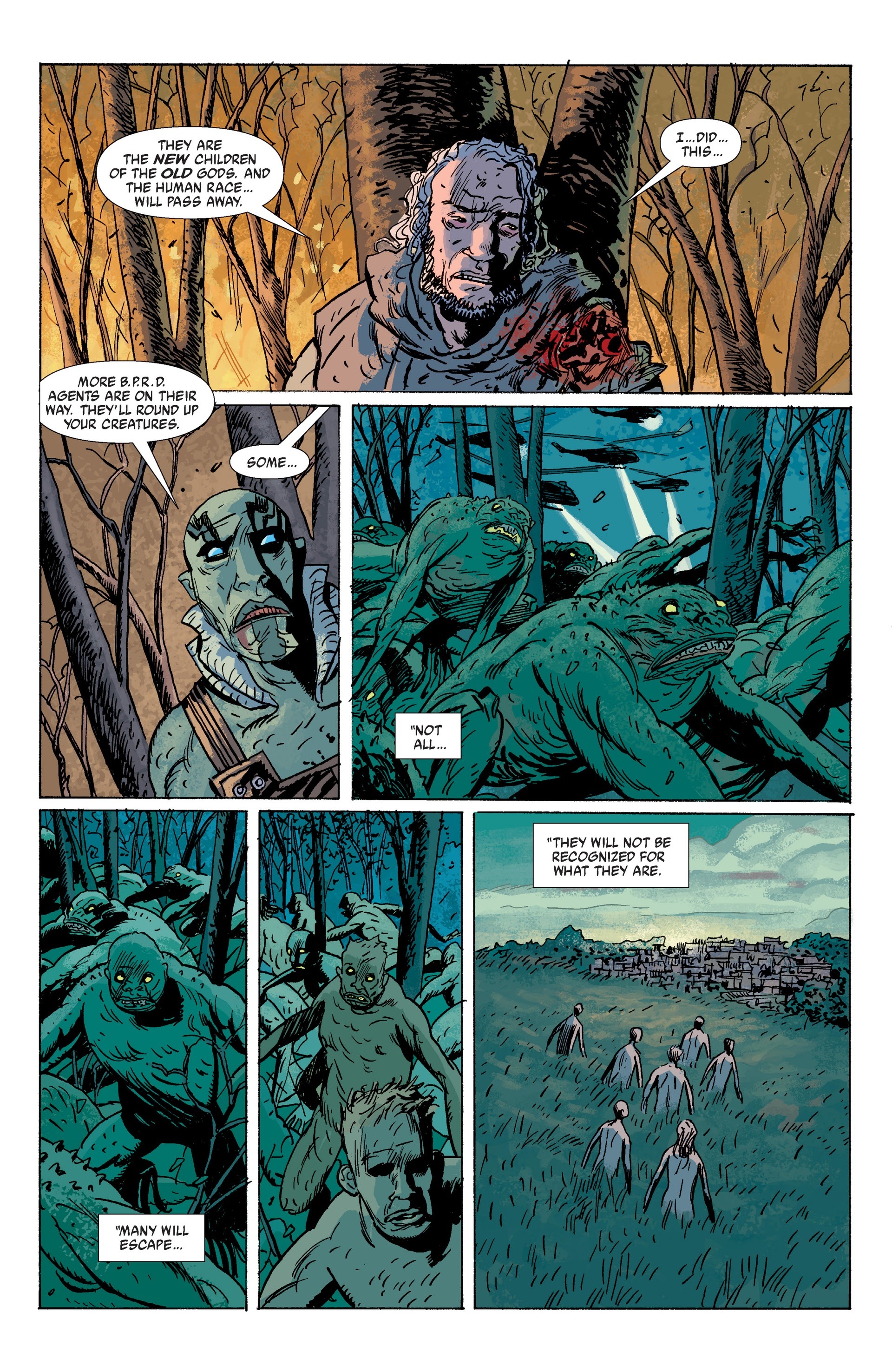 Read online Hellboy Universe Essentials: B.P.R.D. comic -  Issue # TPB - 102