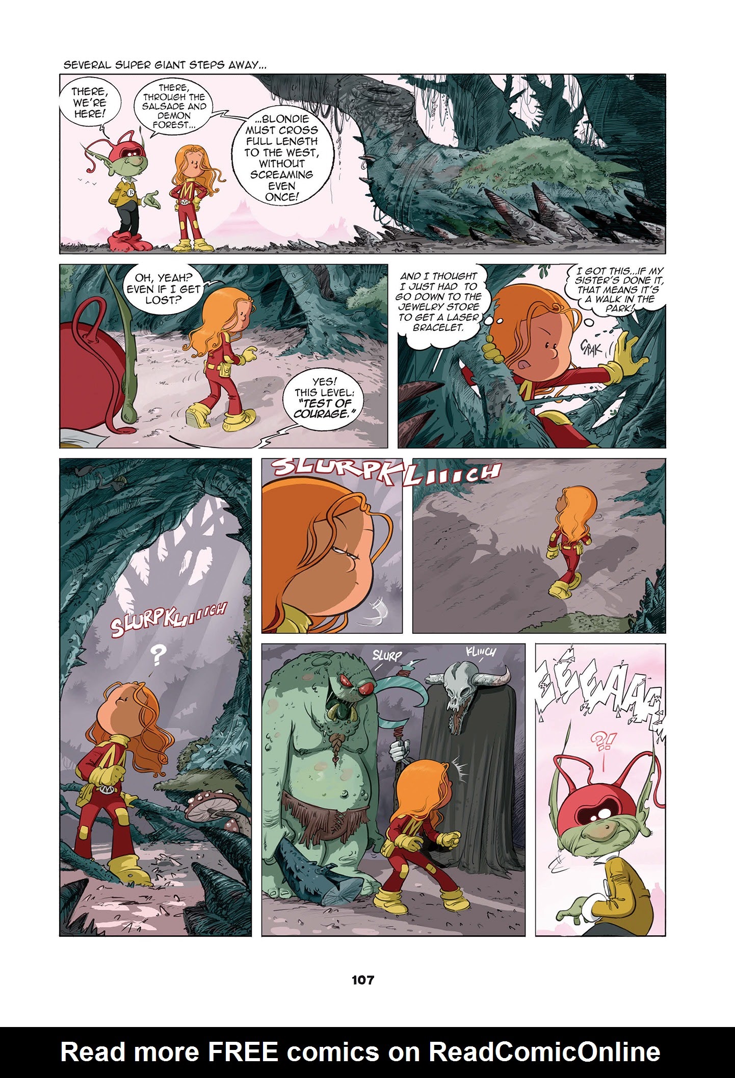 Read online Lola's Super Club comic -  Issue # TPB 1 - 109