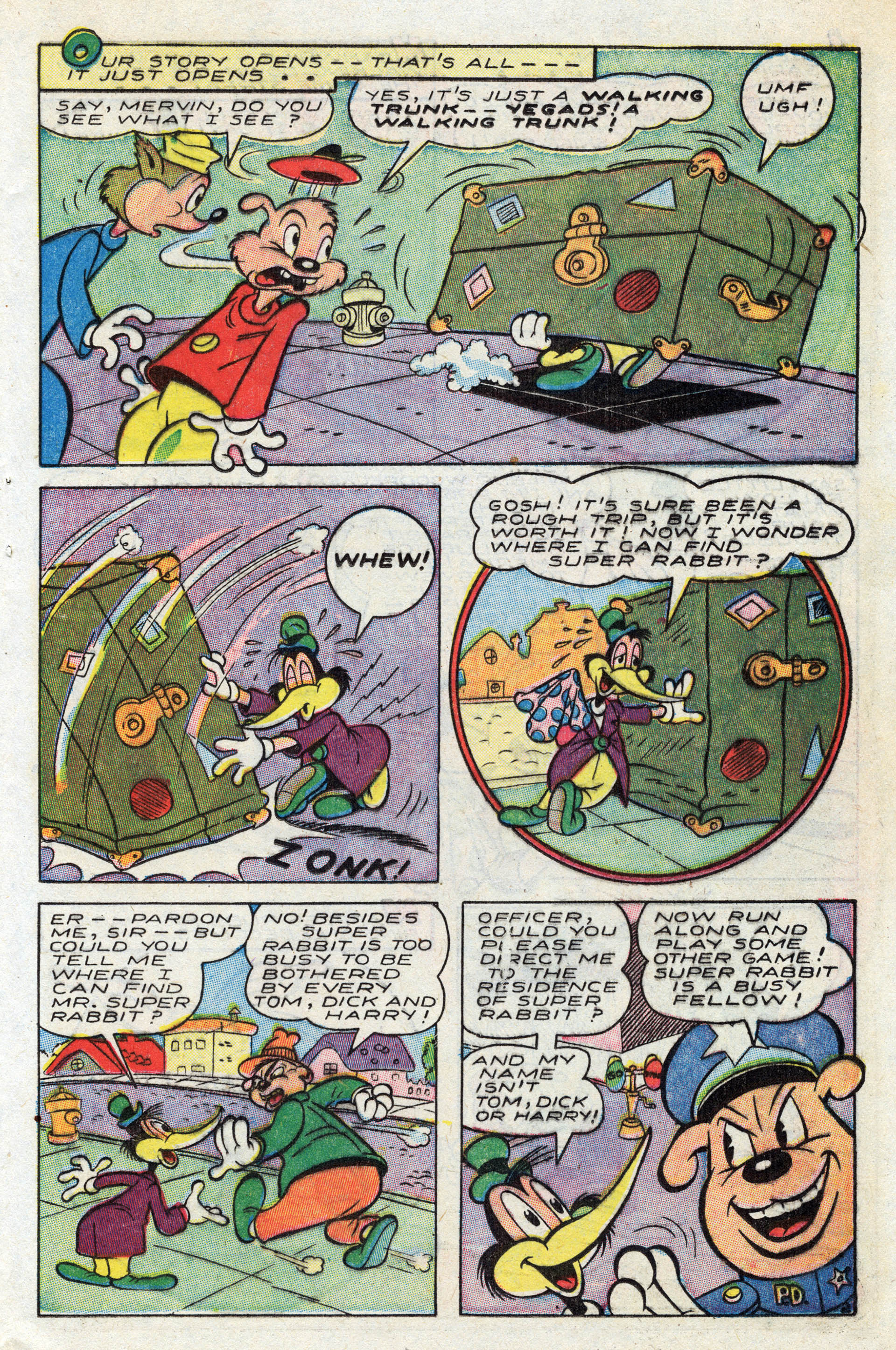 Read online Super Rabbit comic -  Issue #8 - 37