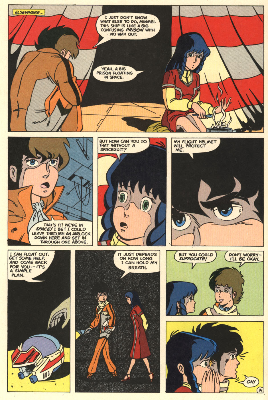 Read online Robotech The Macross Saga comic -  Issue #4 - 15
