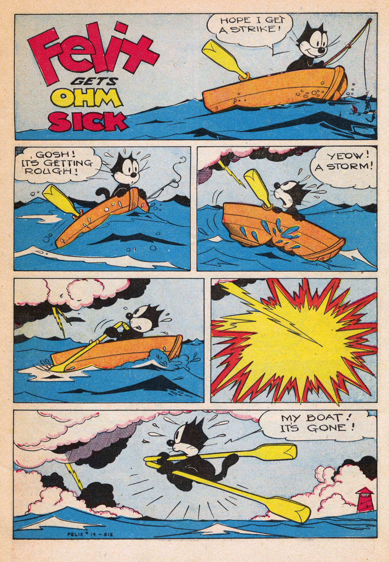 Read online Felix the Cat (1948) comic -  Issue #19 - 3