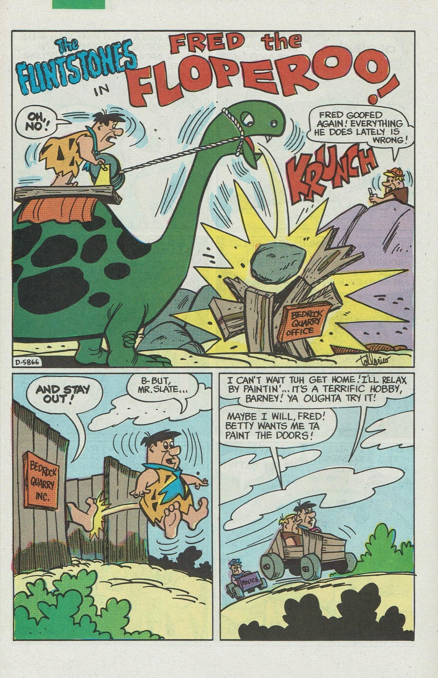 Read online The Flintstones (1992) comic -  Issue #9 - 16