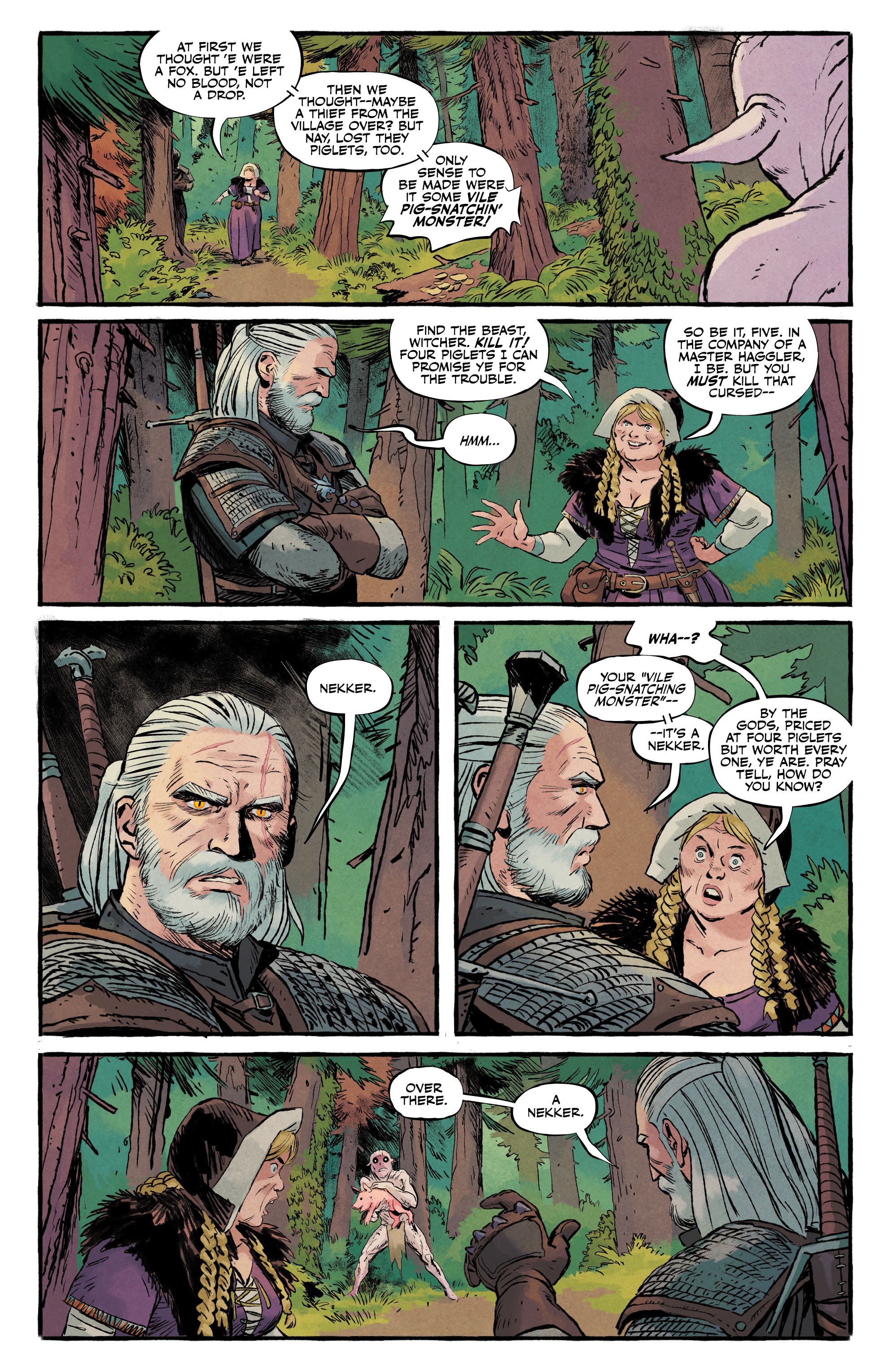 Read online Free Comic Book Day 2021 comic -  Issue # Critical Role - The Witcher - 14