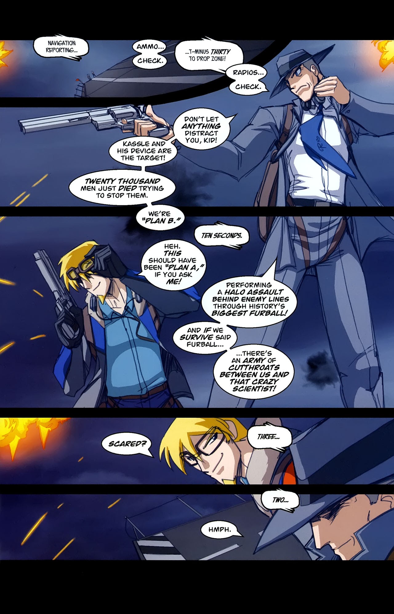 Read online Sky Sharks comic -  Issue #5 - 7