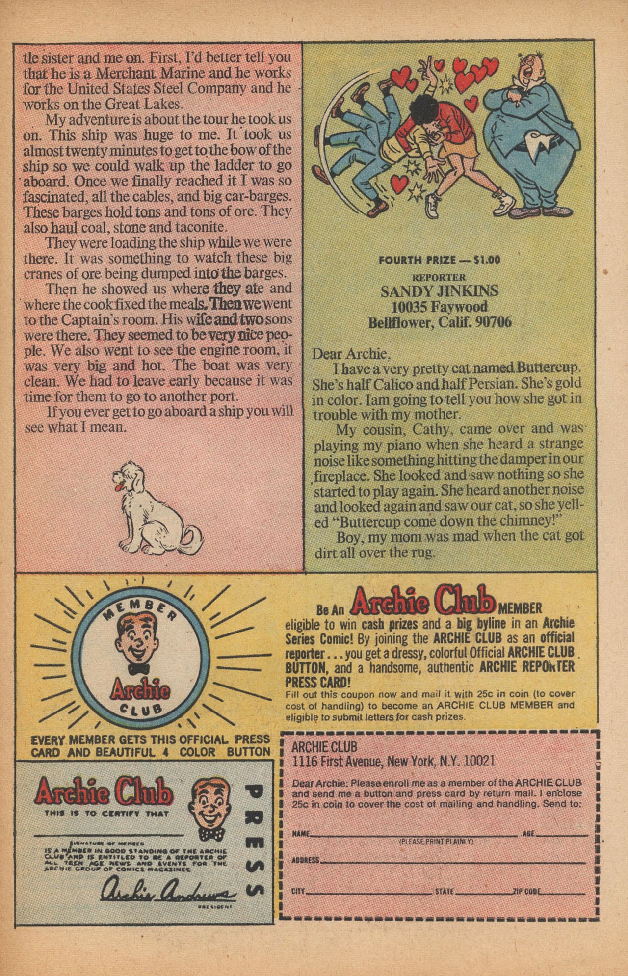 Read online Jughead's Jokes comic -  Issue #24 - 43