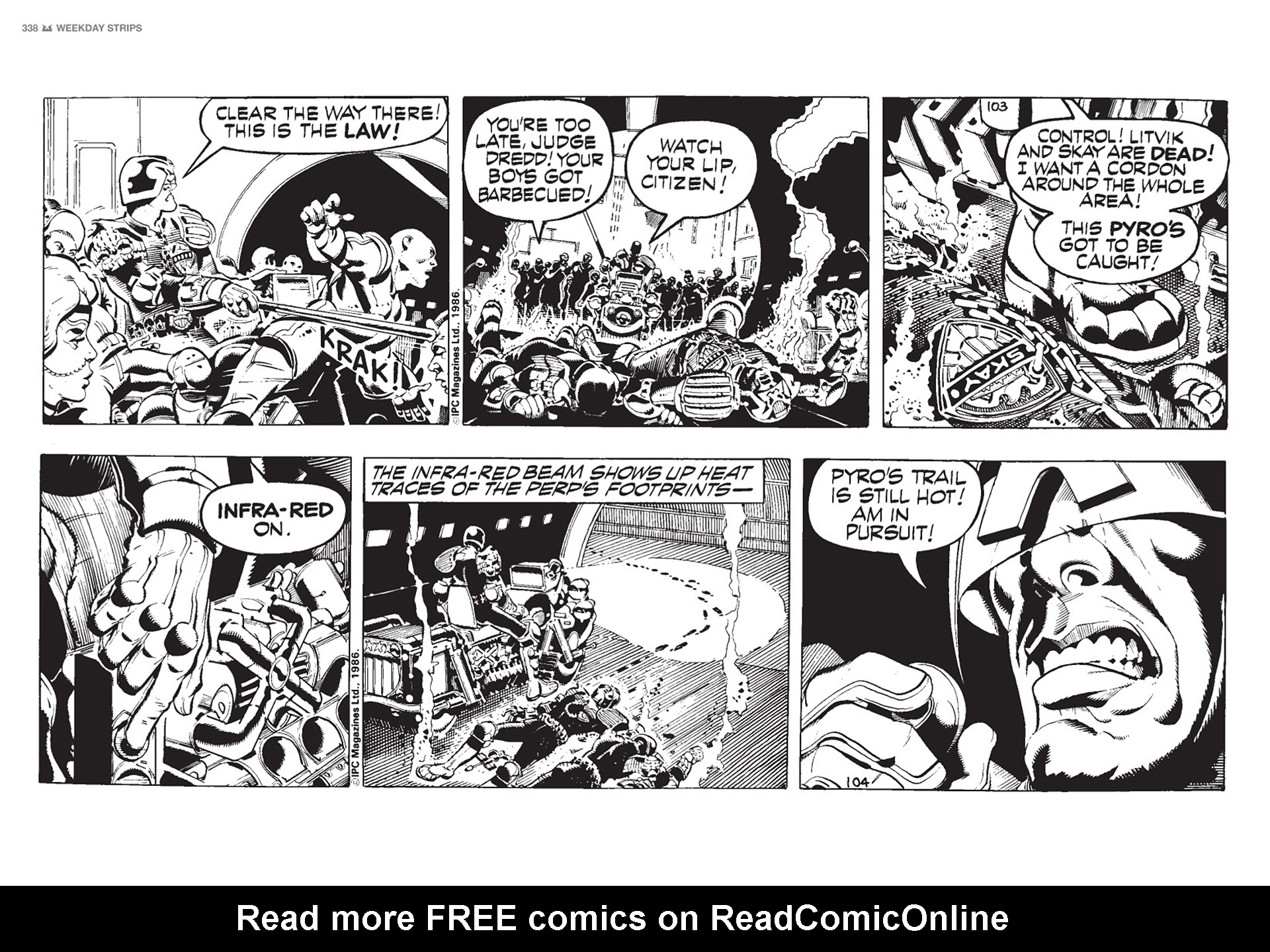 Read online Judge Dredd: The Daily Dredds comic -  Issue # TPB 1 - 341