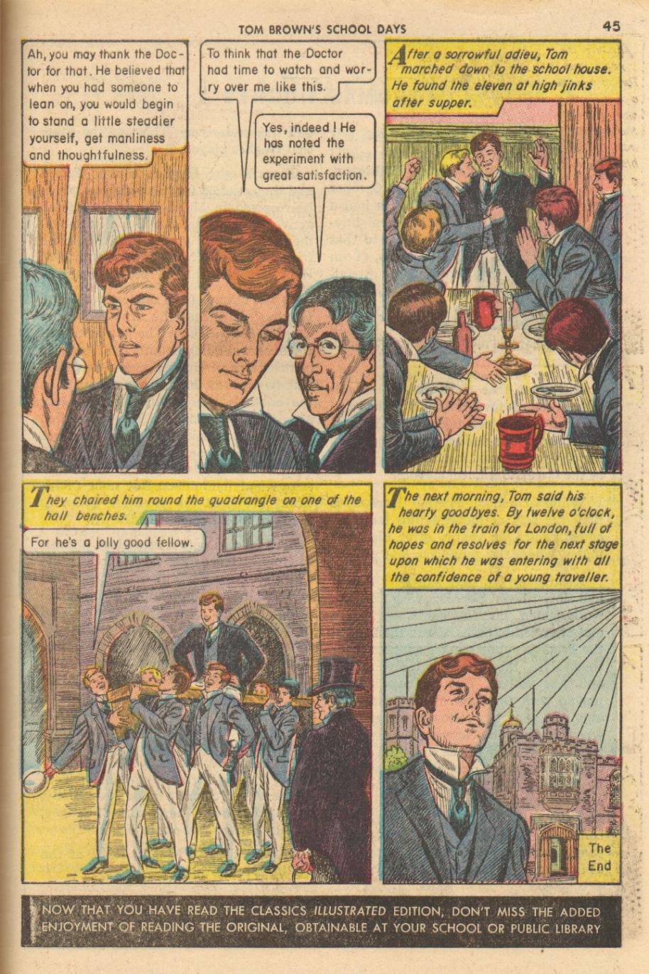 Read online Classics Illustrated comic -  Issue #45 - 47