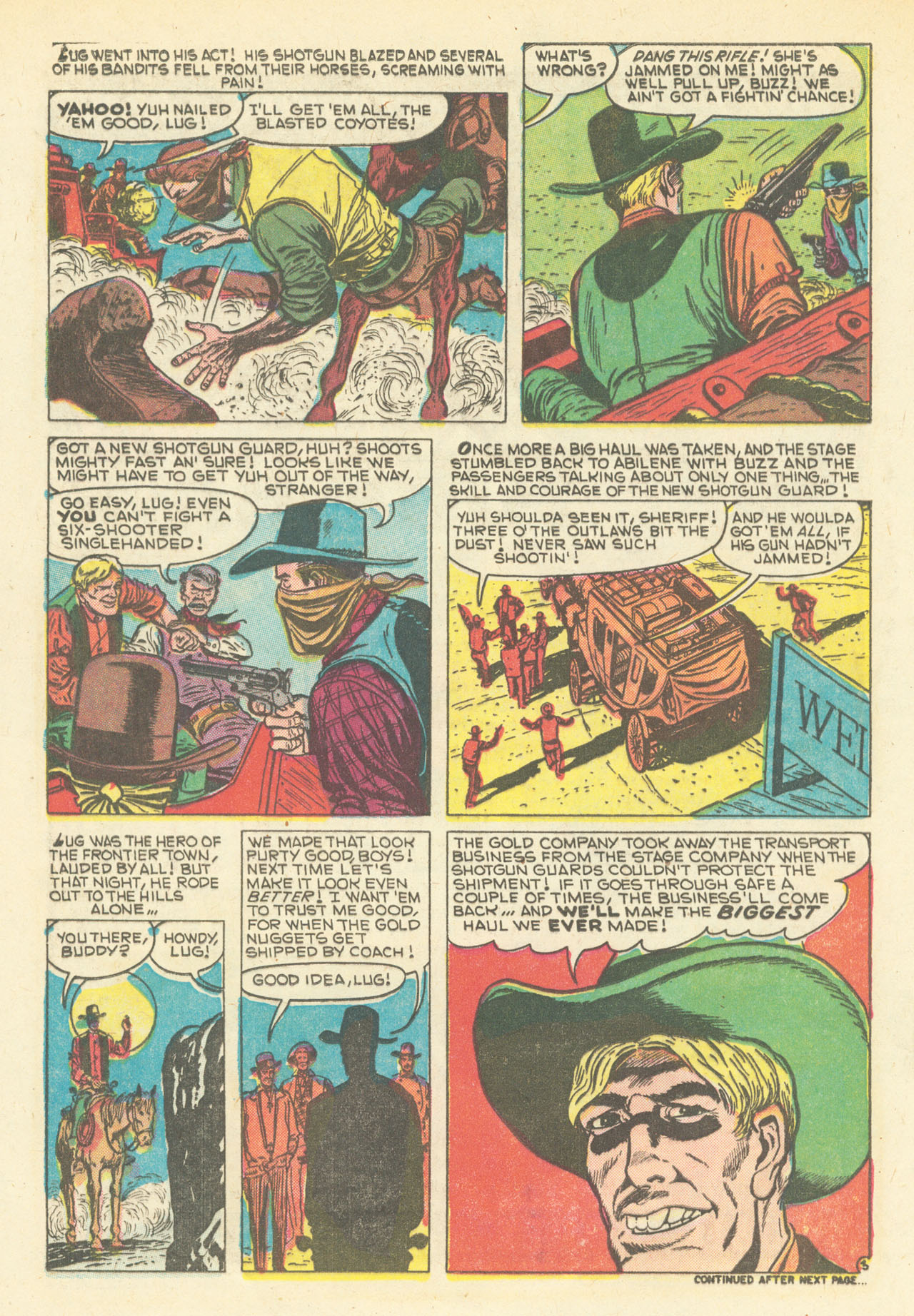 Read online Western Outlaws (1954) comic -  Issue #7 - 12