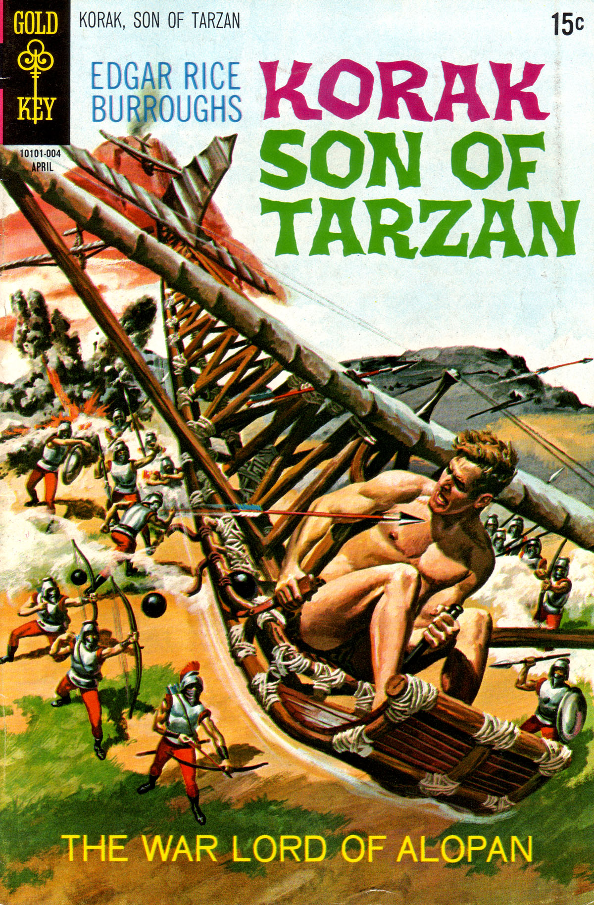 Read online Korak, Son of Tarzan (1964) comic -  Issue #34 - 1