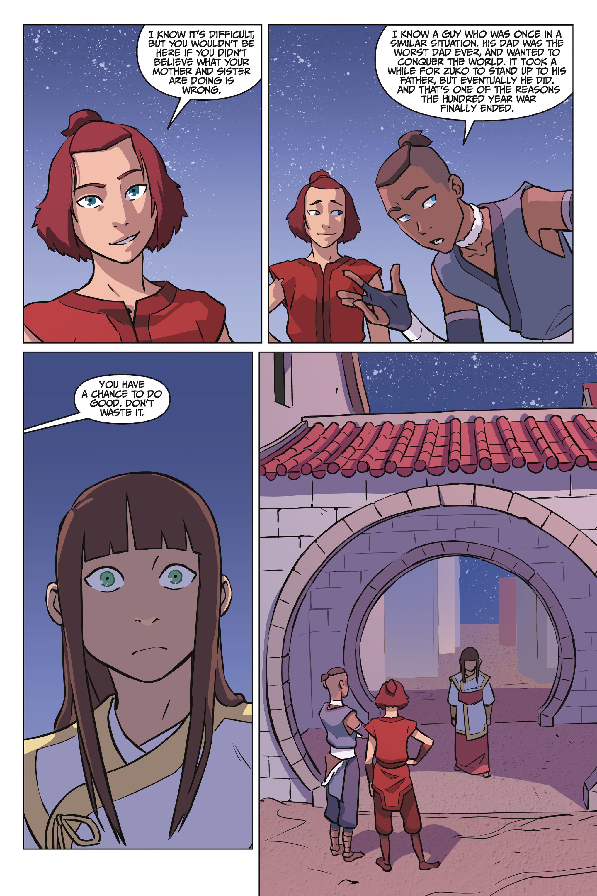 Read online Nickelodeon Avatar: The Last Airbender - Imbalance comic -  Issue # _Omnibus (Part 2) - 77