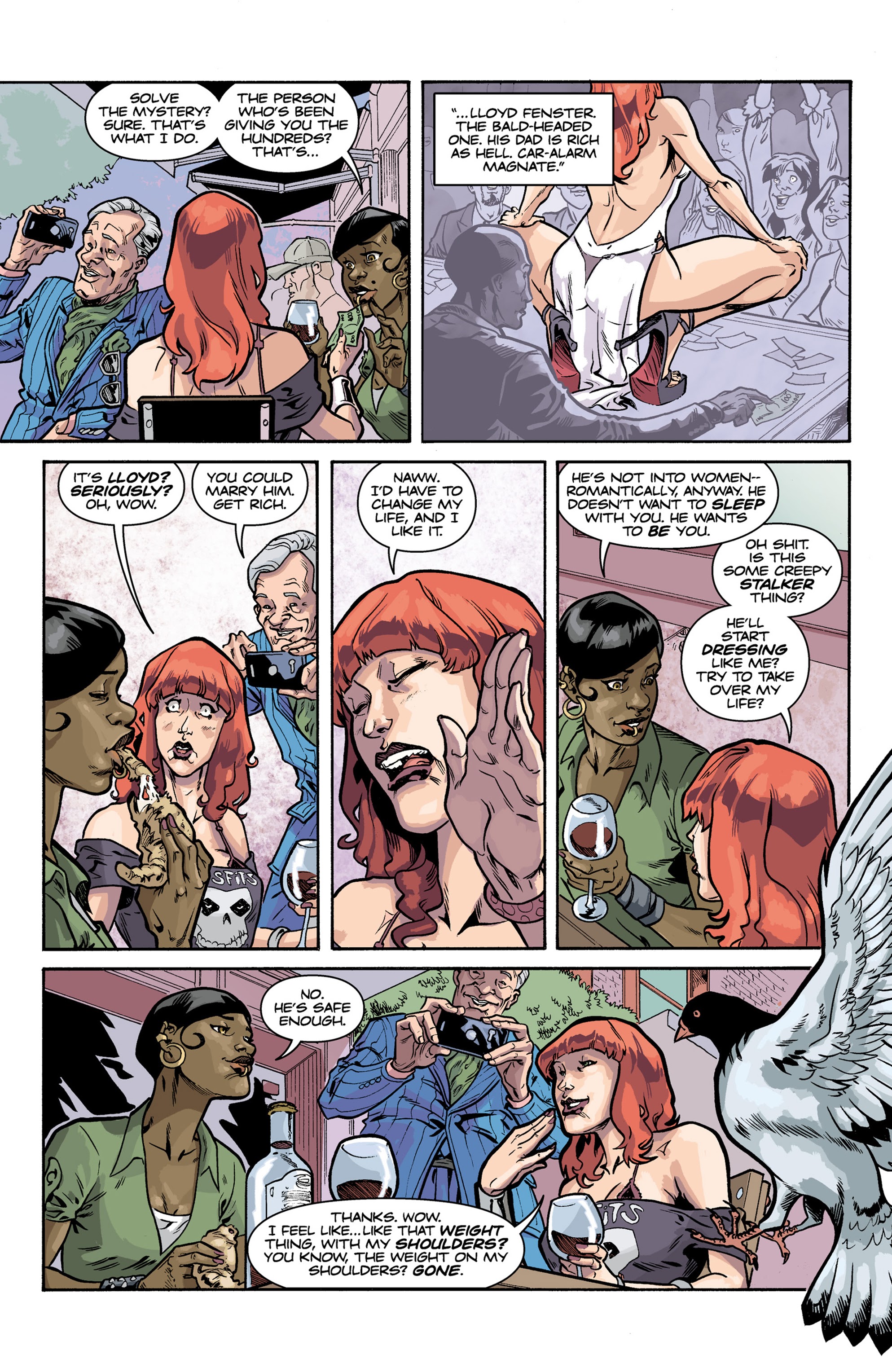 Read online Mystery Girl comic -  Issue #1 - 12