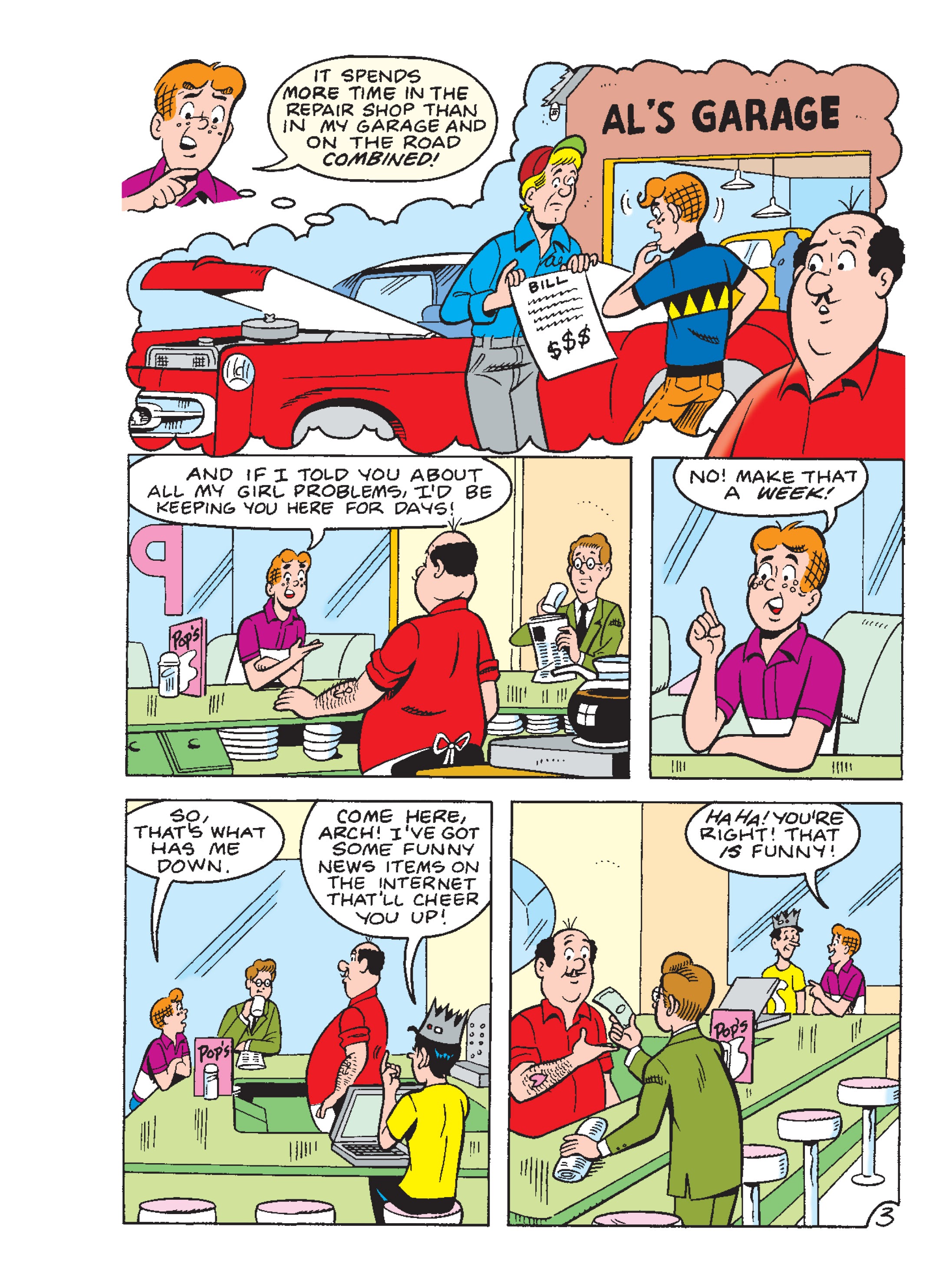 Read online Archie's Double Digest Magazine comic -  Issue #299 - 100