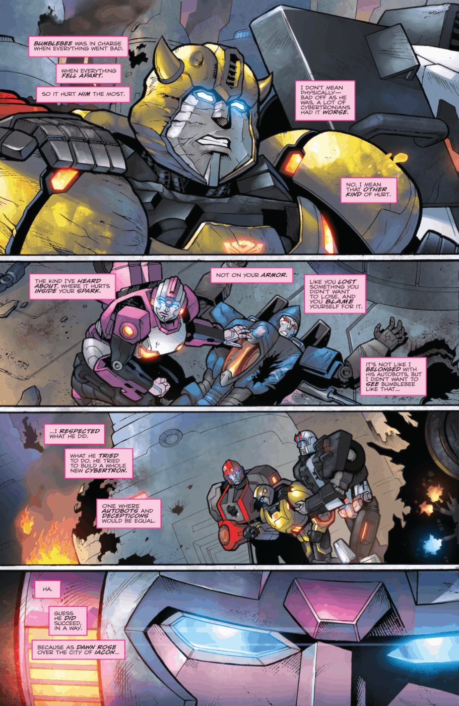 Read online Transformers: Robots In Disguise (2012) comic -  Issue #18 - 4