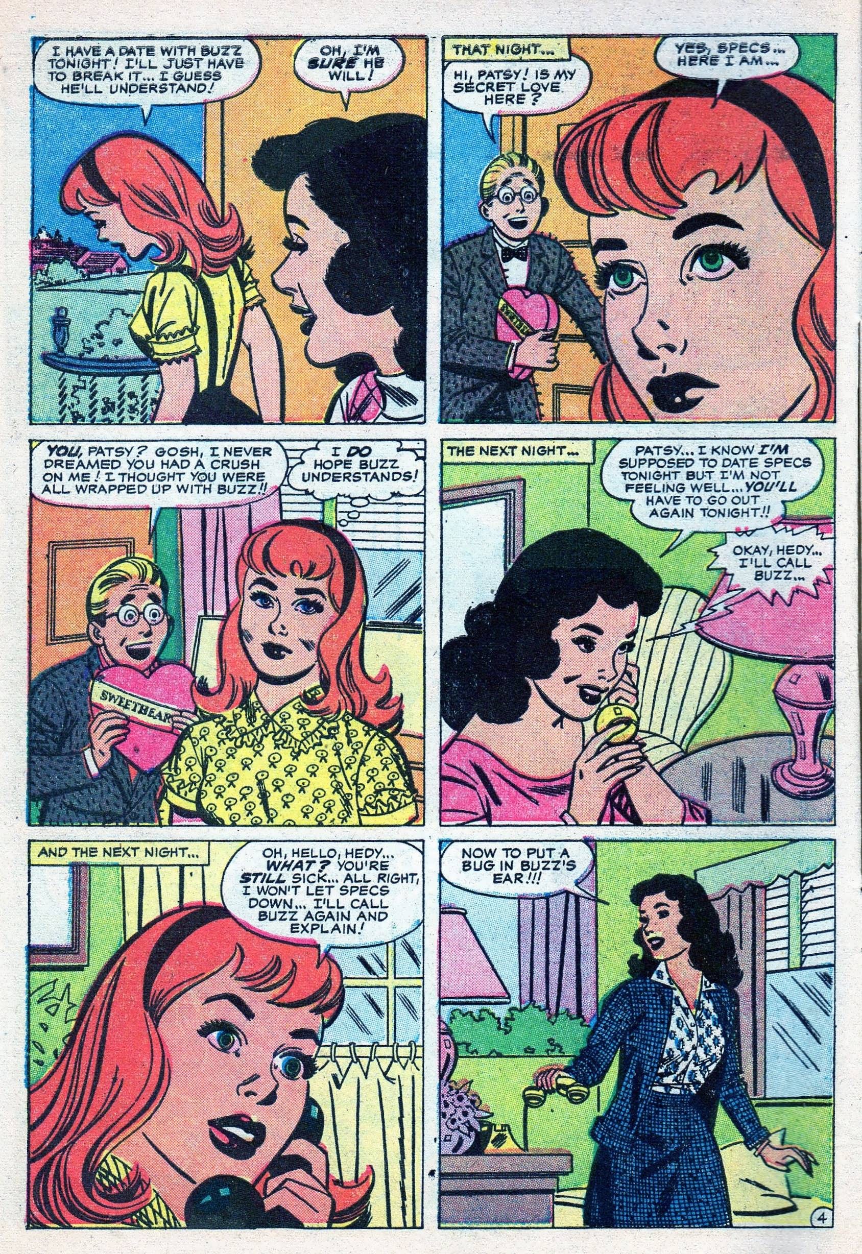 Read online Patsy and Hedy comic -  Issue #52 - 6