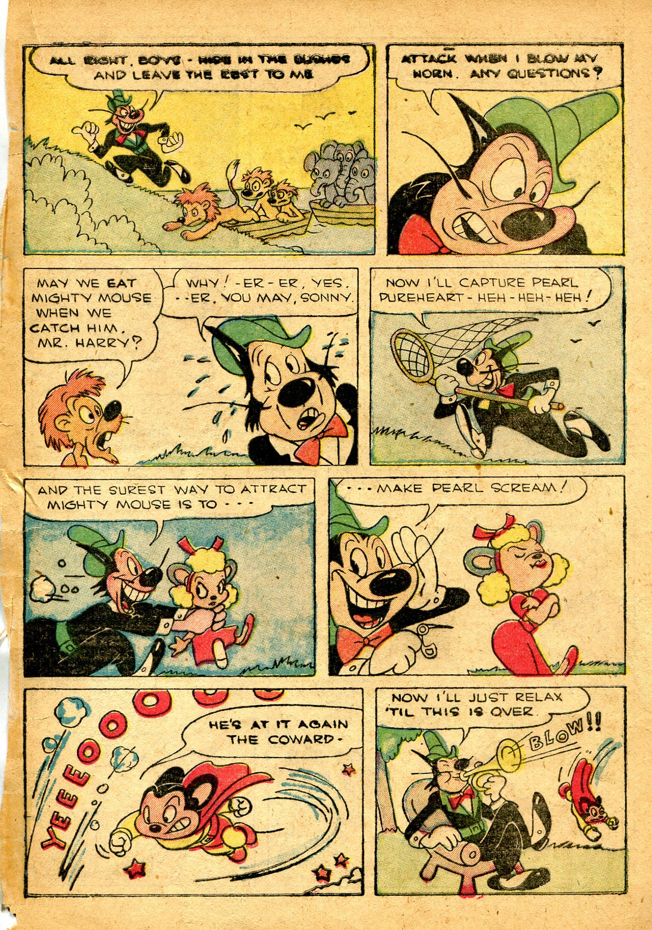 Read online Paul Terry's Mighty Mouse Comics comic -  Issue #28 - 15