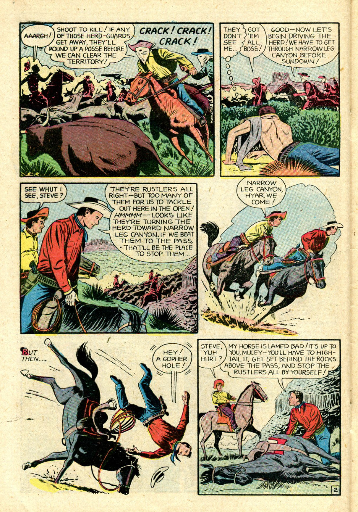 Read online Charles Starrett as The Durango Kid comic -  Issue #32 - 28