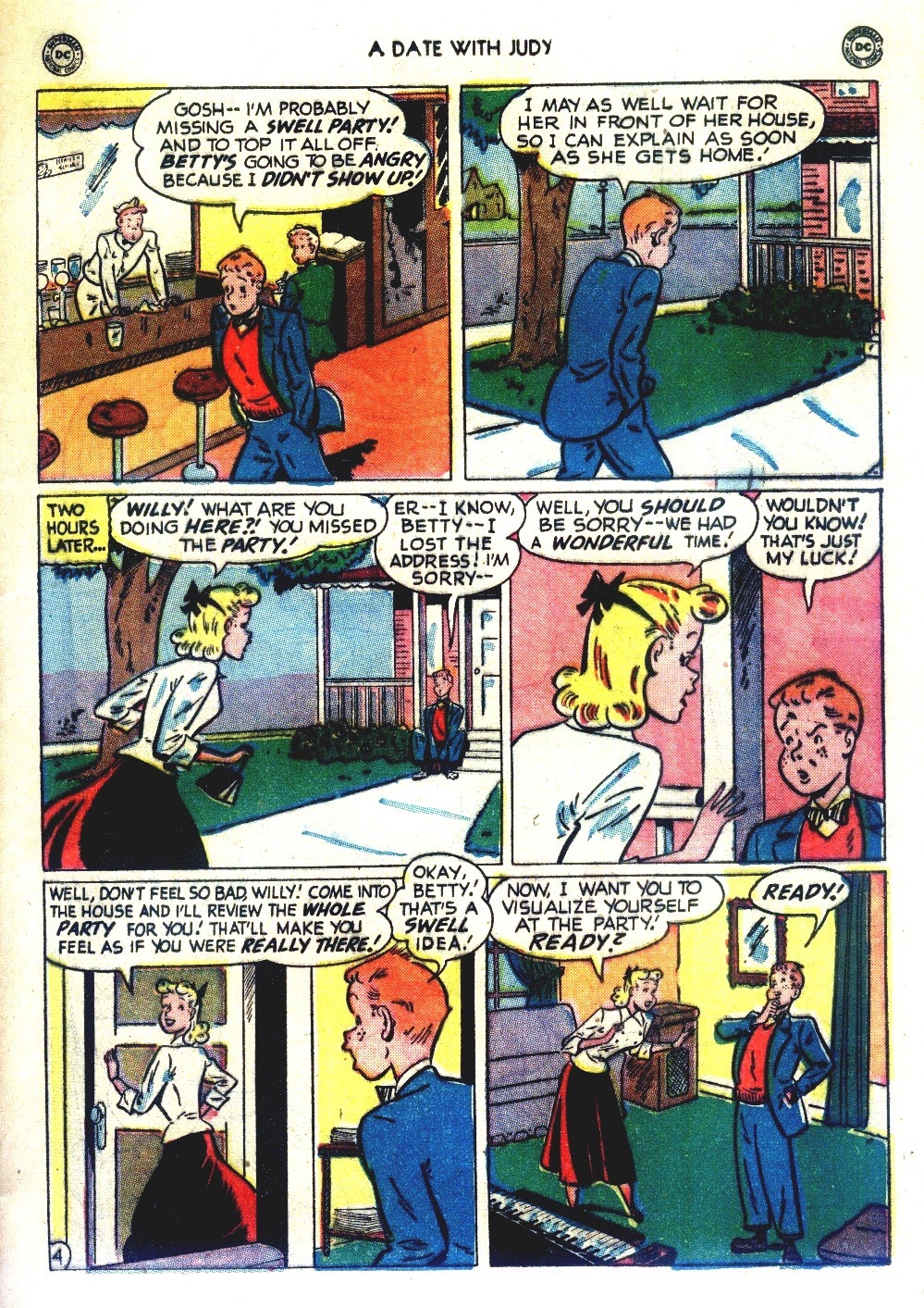 Read online A Date with Judy comic -  Issue #15 - 37