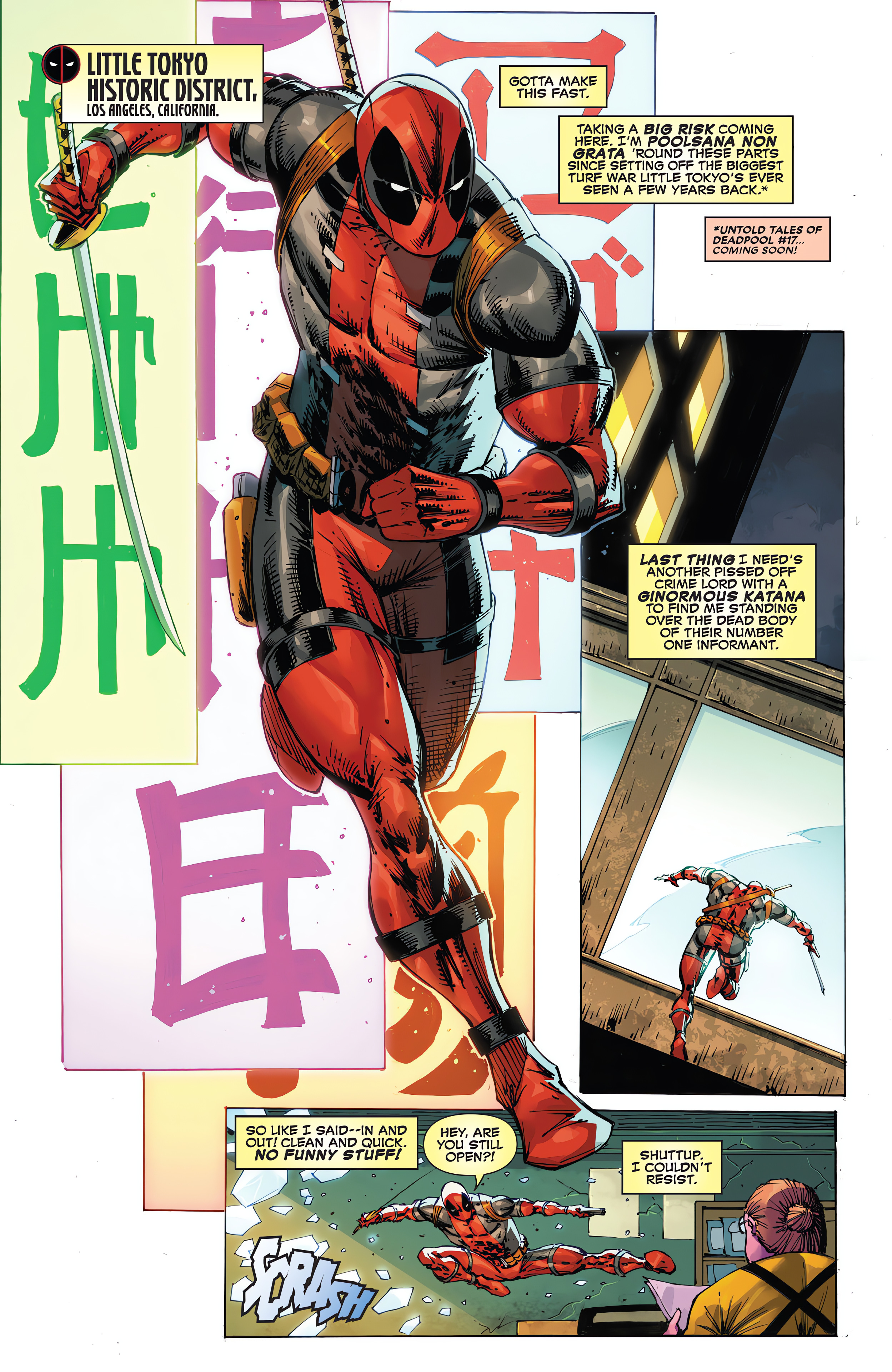Read online Deadpool: Seven Slaughters comic -  Issue # TPB - 23