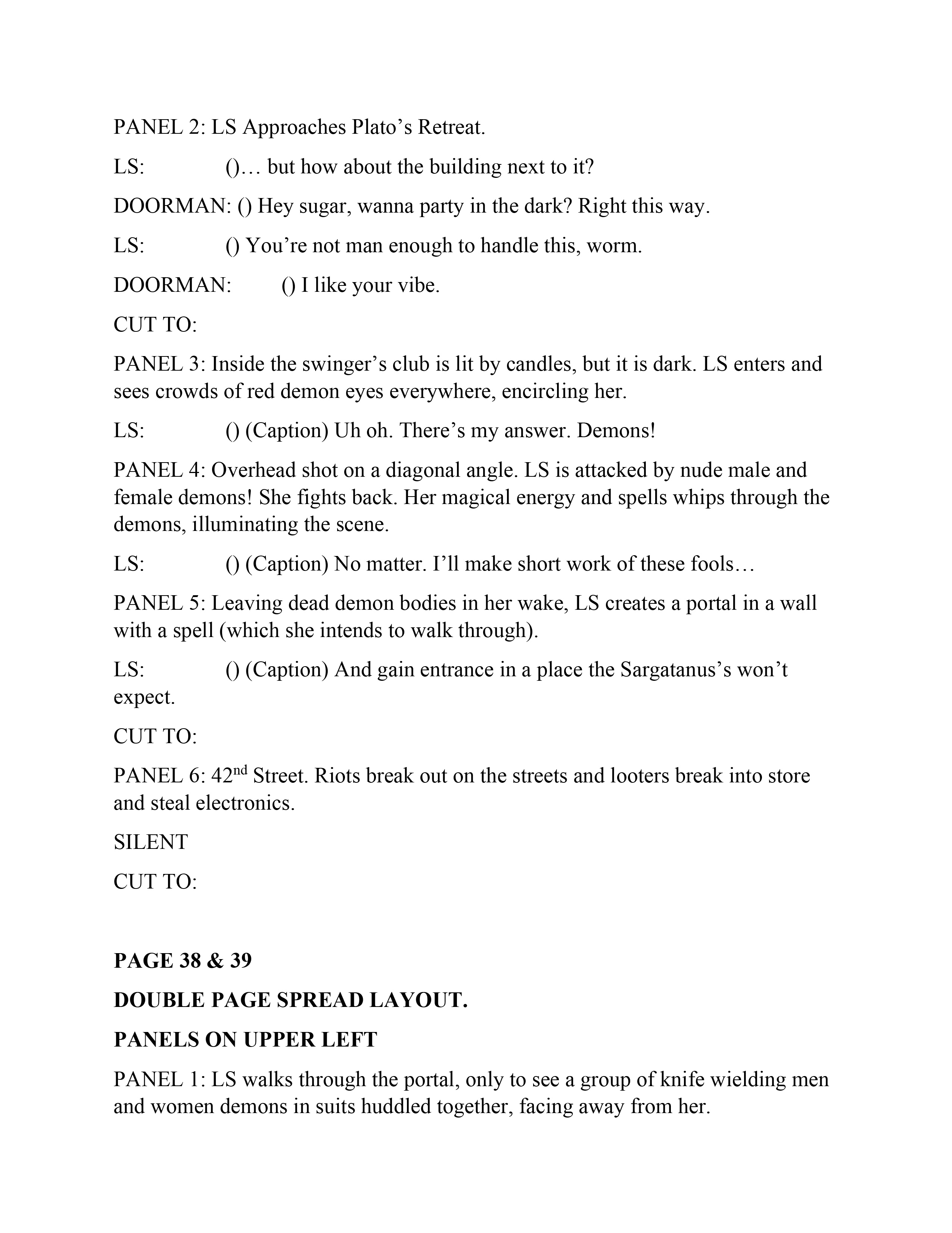 Read online Lady Satanus: Sinister Urge comic -  Issue # TPB - 89