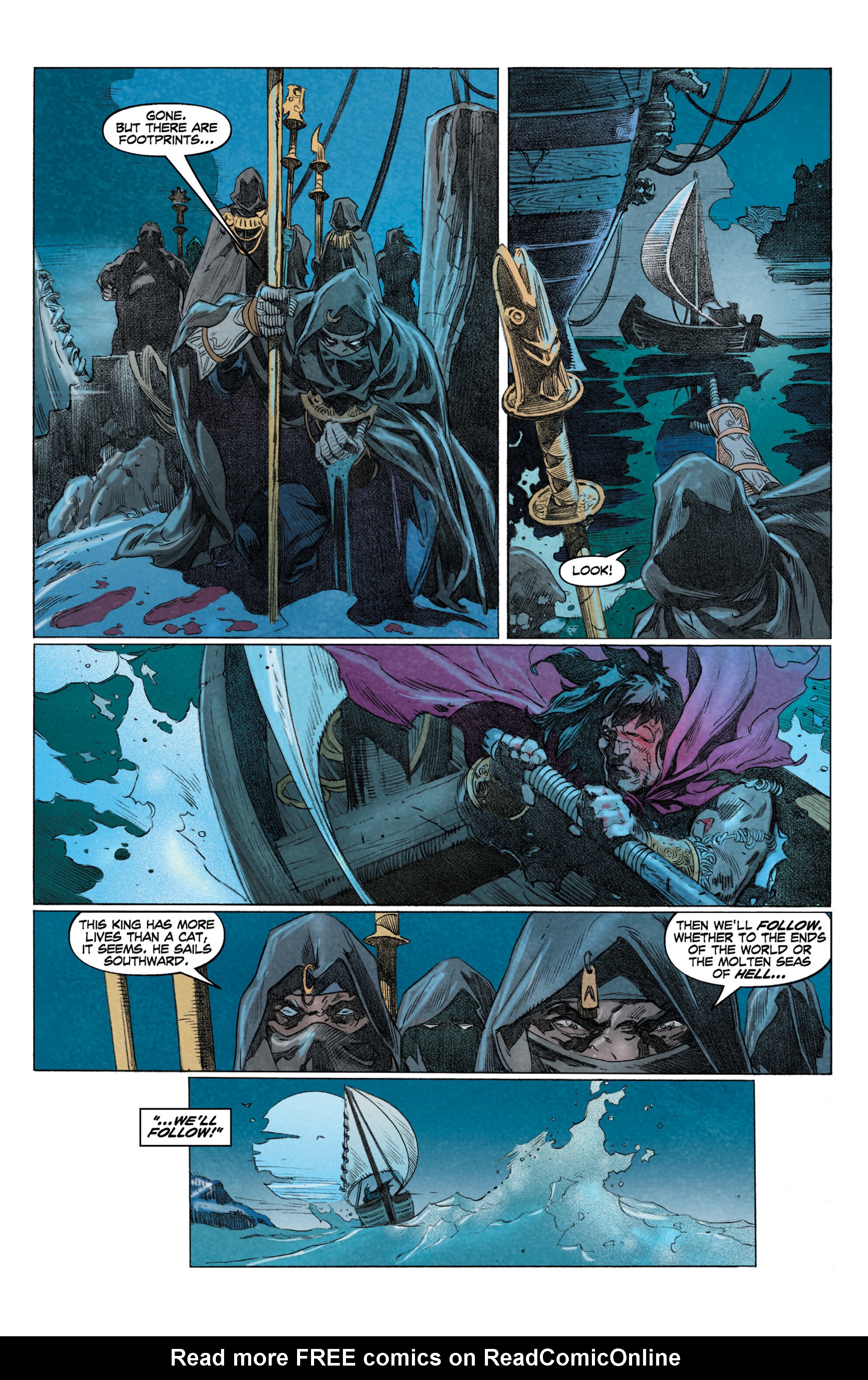 Read online King Conan Chronicles Epic Collection comic -  Issue # Wolves And Dragons (Part 2) - 72