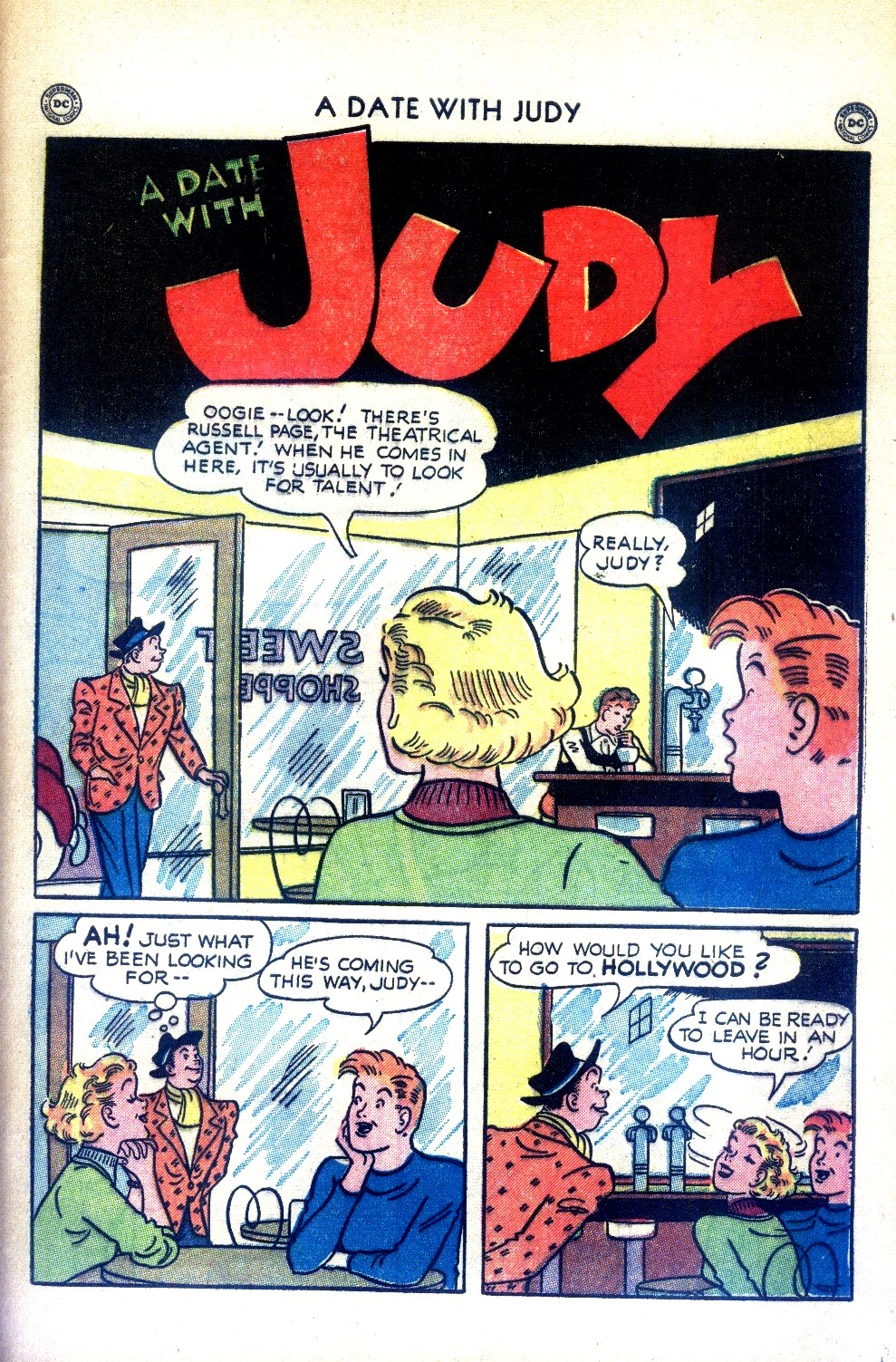 Read online A Date with Judy comic -  Issue #22 - 43