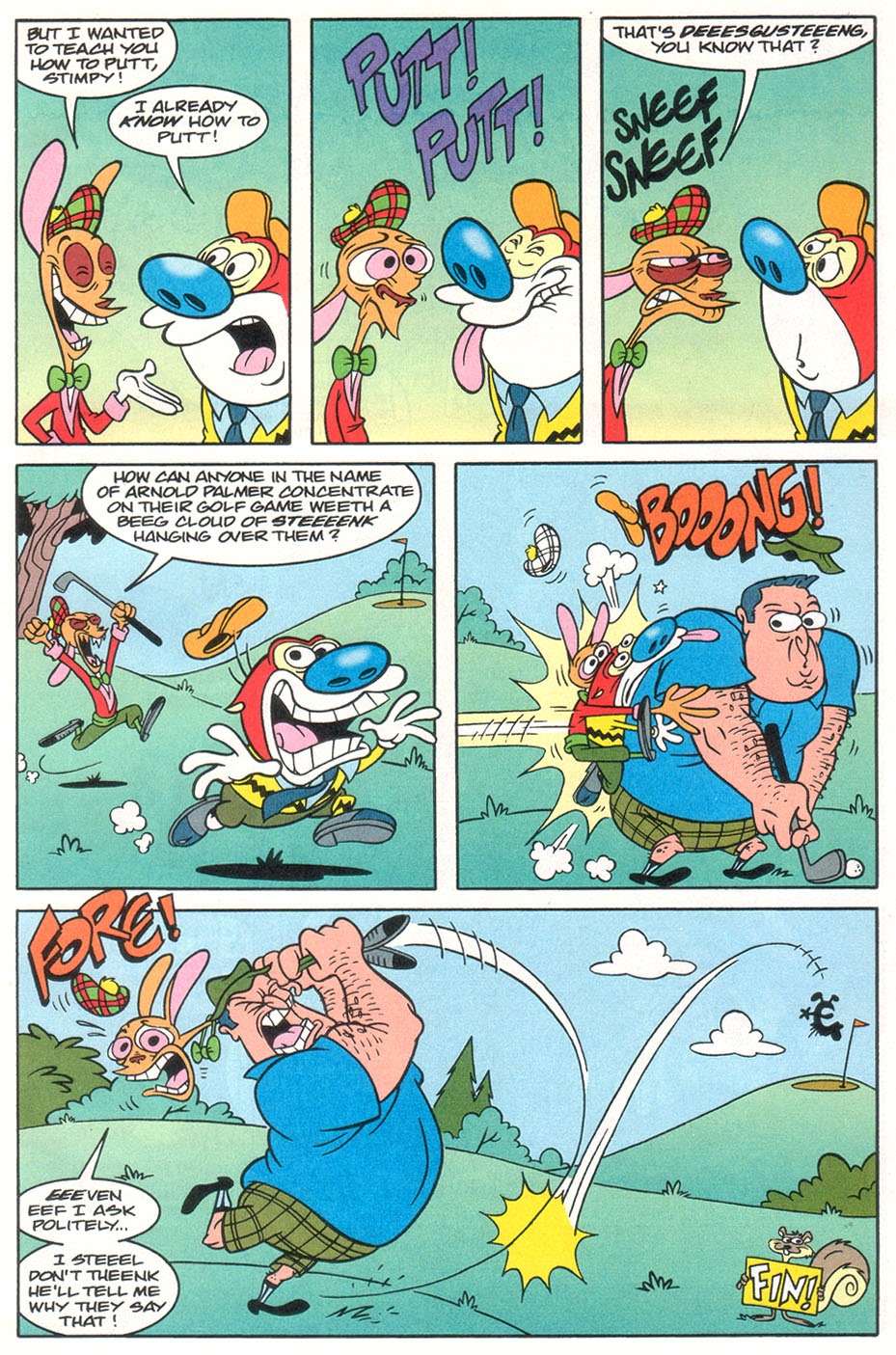 Read online The Ren and Stimpy Show Special: Four Swerks comic -  Issue # Full - 13