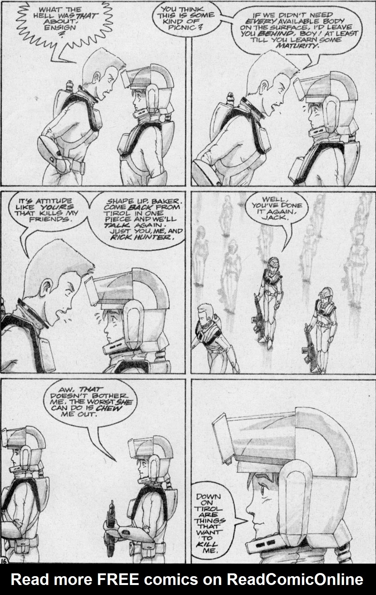 Read online Robotech II: The Sentinels - The Marriage of Rick Hunter and Lisa Hayes comic -  Issue # TPB 3 - 100