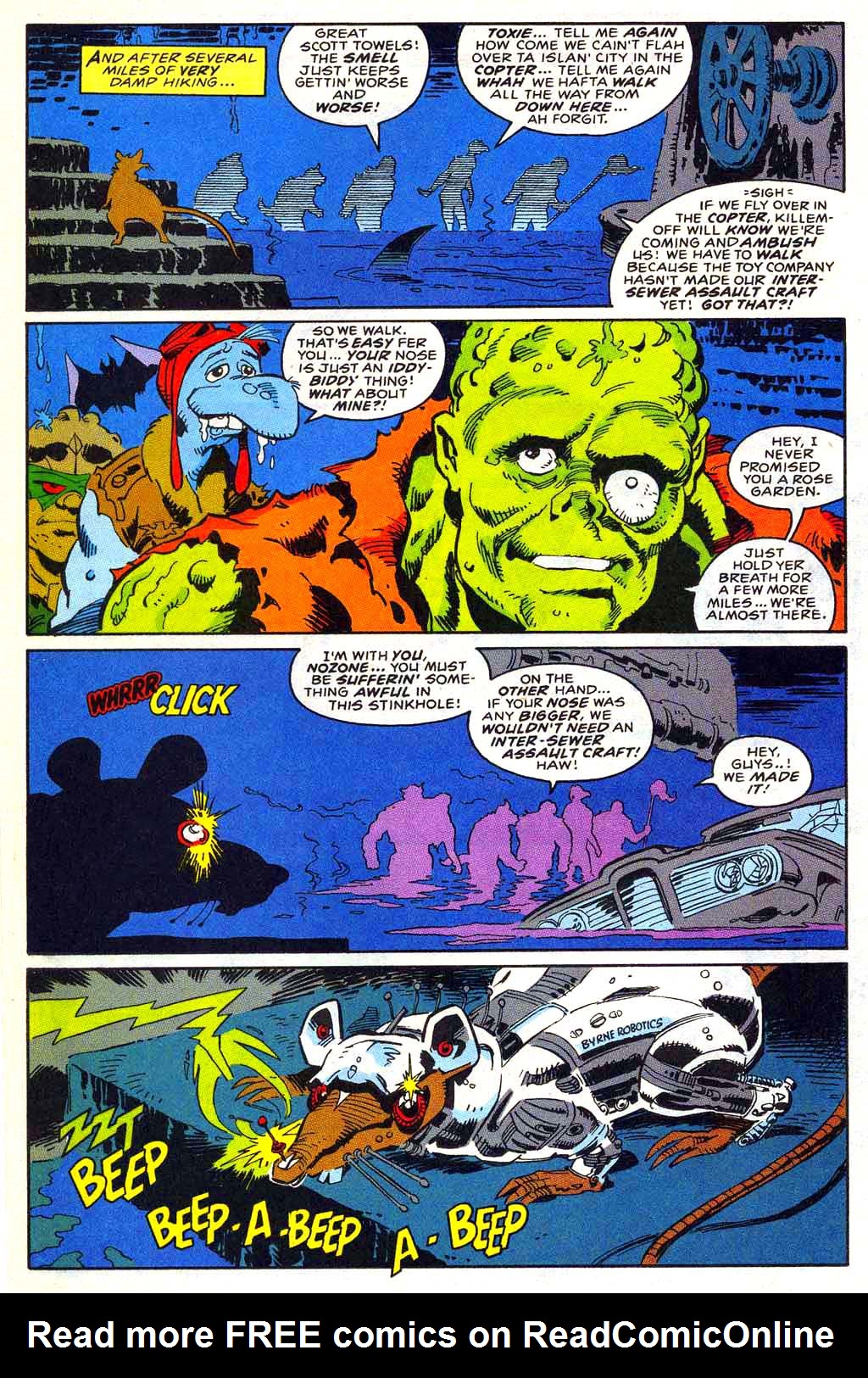 Read online Toxic Crusaders comic -  Issue #2 - 9