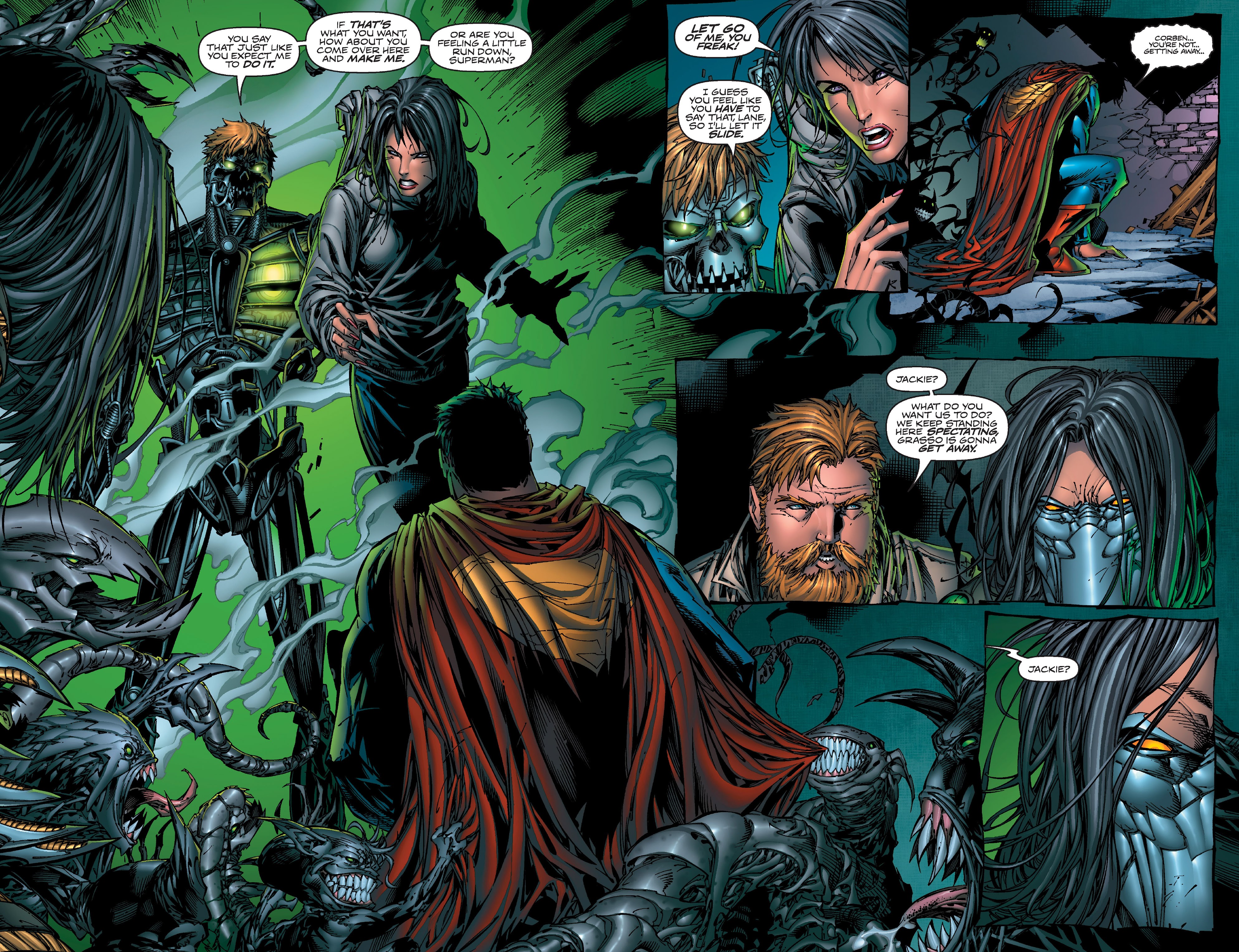 Read online The Darkness: Darkness/Batman & Darkness/Superman 20th Anniversary Collection comic -  Issue # TPB (Part 1) - 62