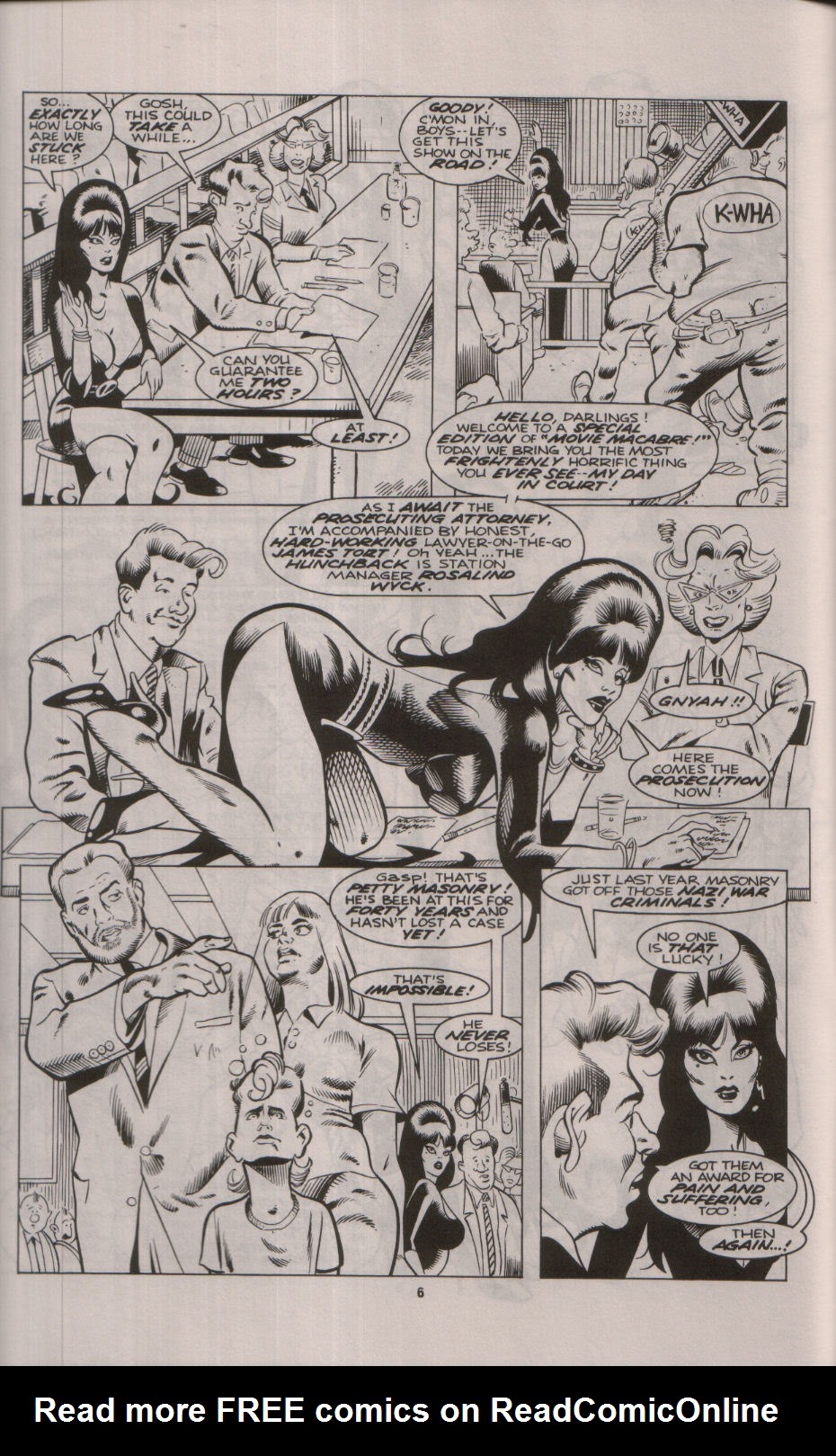 Read online Elvira, Mistress of the Dark comic -  Issue #19 - 7