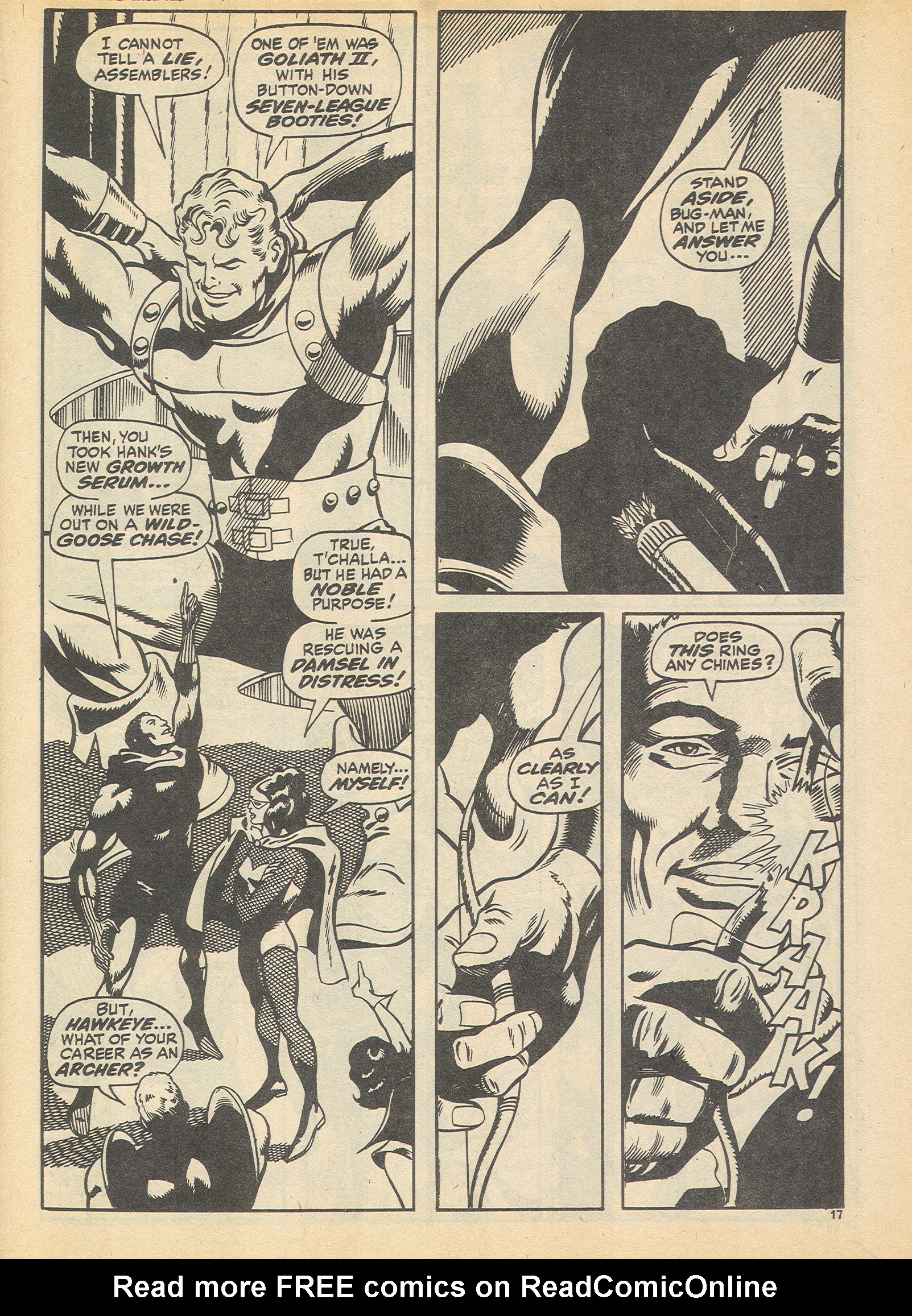 Read online The Avengers (1973) comic -  Issue #94 - 16