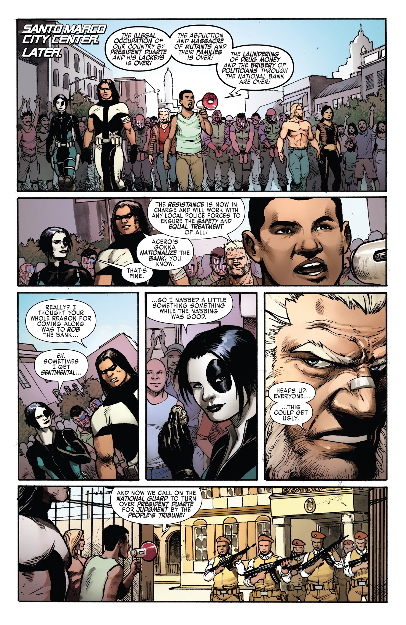 Read online Weapon X (2017) comic -  Issue #14 - 18