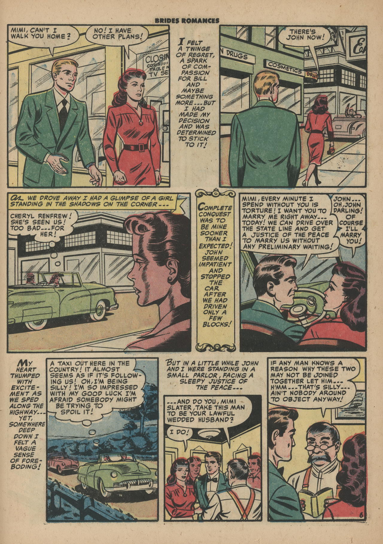 Read online Brides Romances comic -  Issue #9 - 23