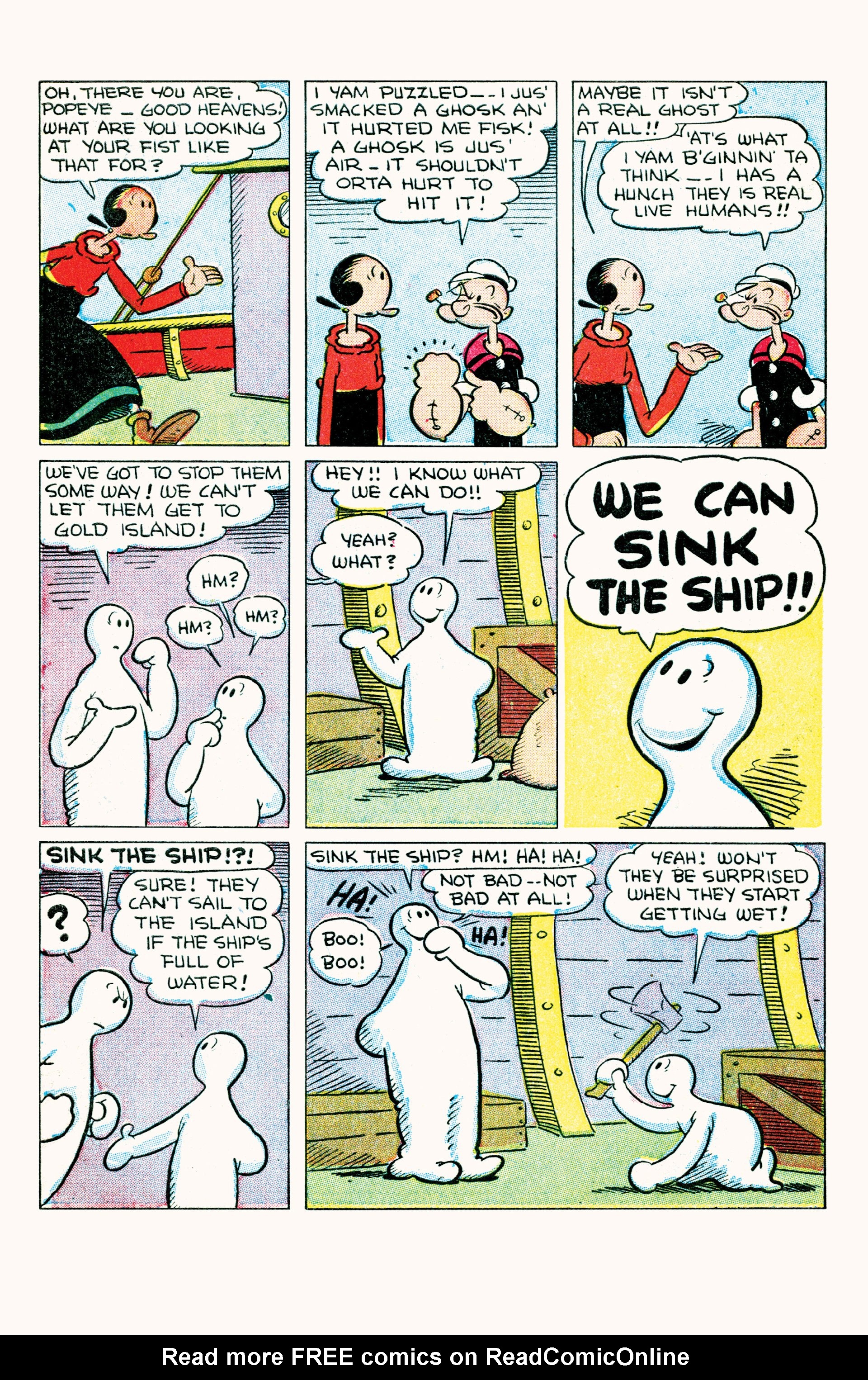 Read online Classic Popeye comic -  Issue #13 - 14