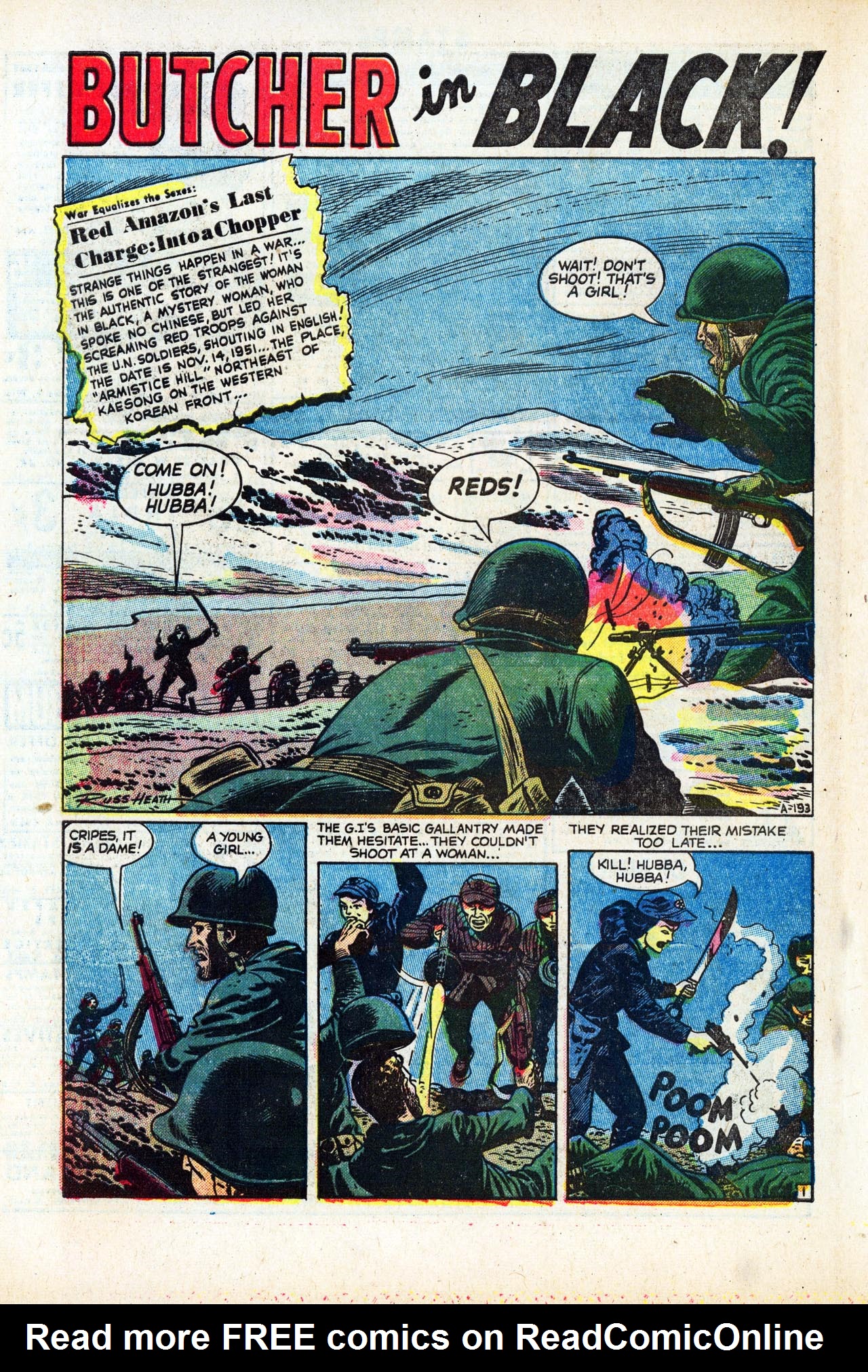 Read online War Action comic -  Issue #1 - 28