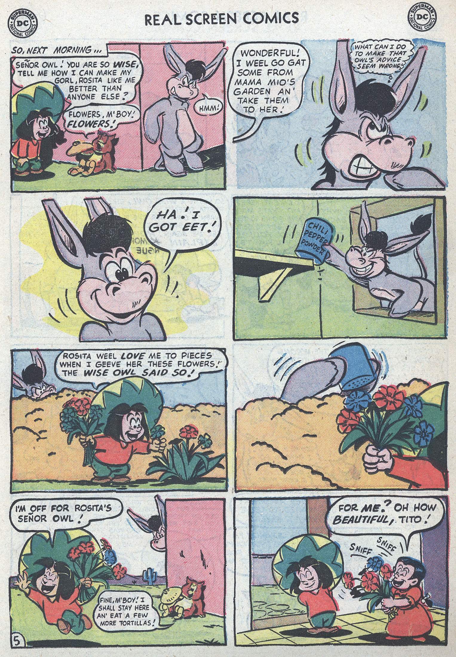 Read online Real Screen Comics comic -  Issue #65 - 15