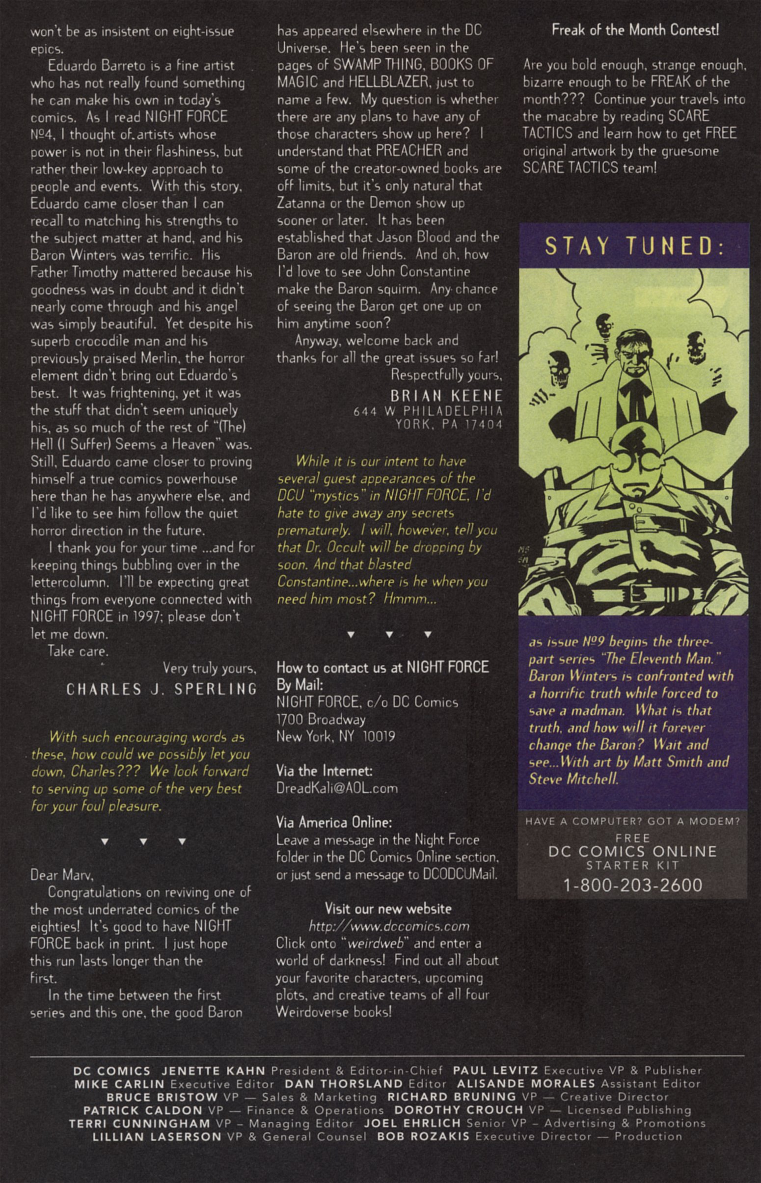 Read online Night Force comic -  Issue #8 - 25