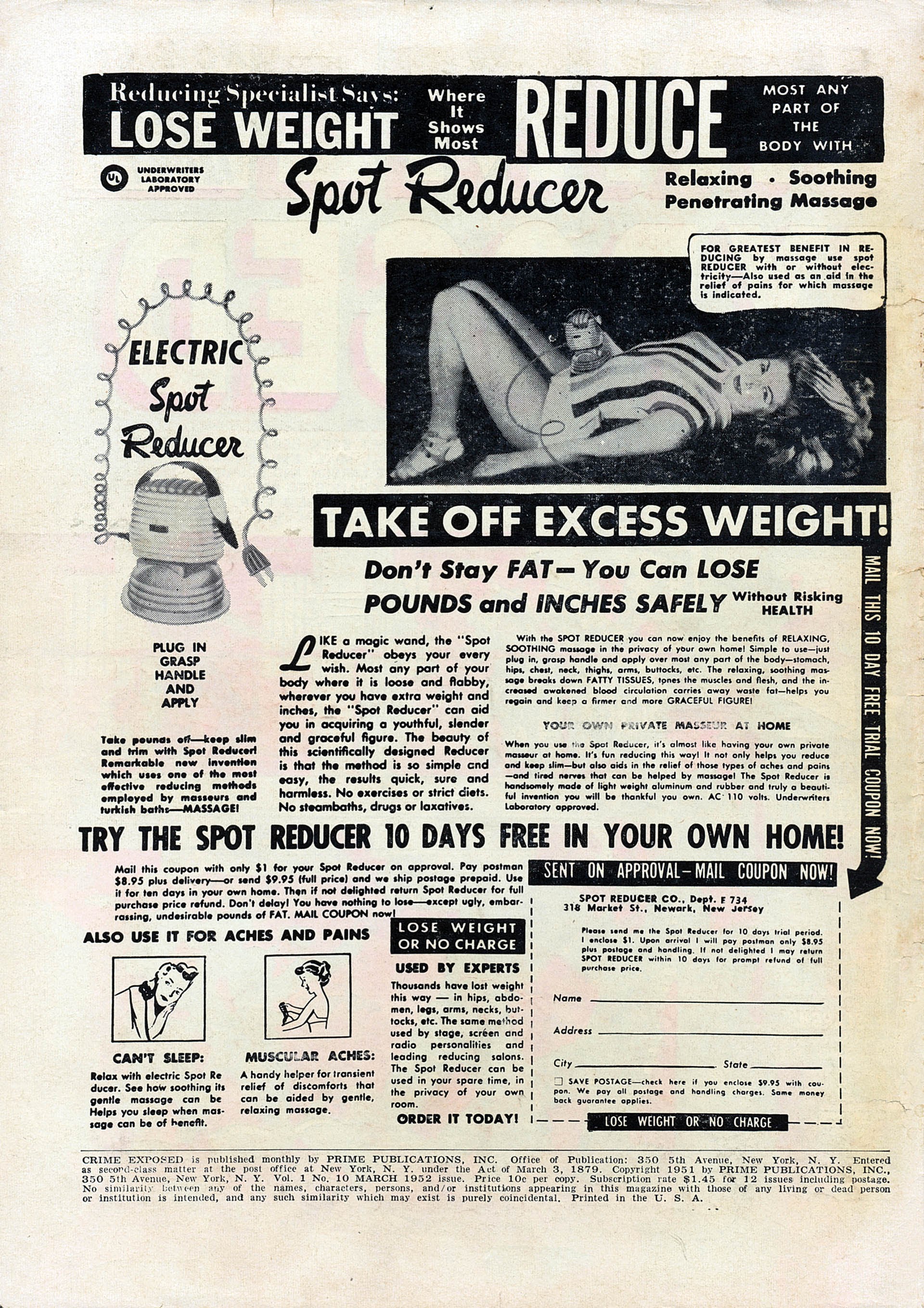 Read online Crime Exposed (1950) comic -  Issue #10 - 2