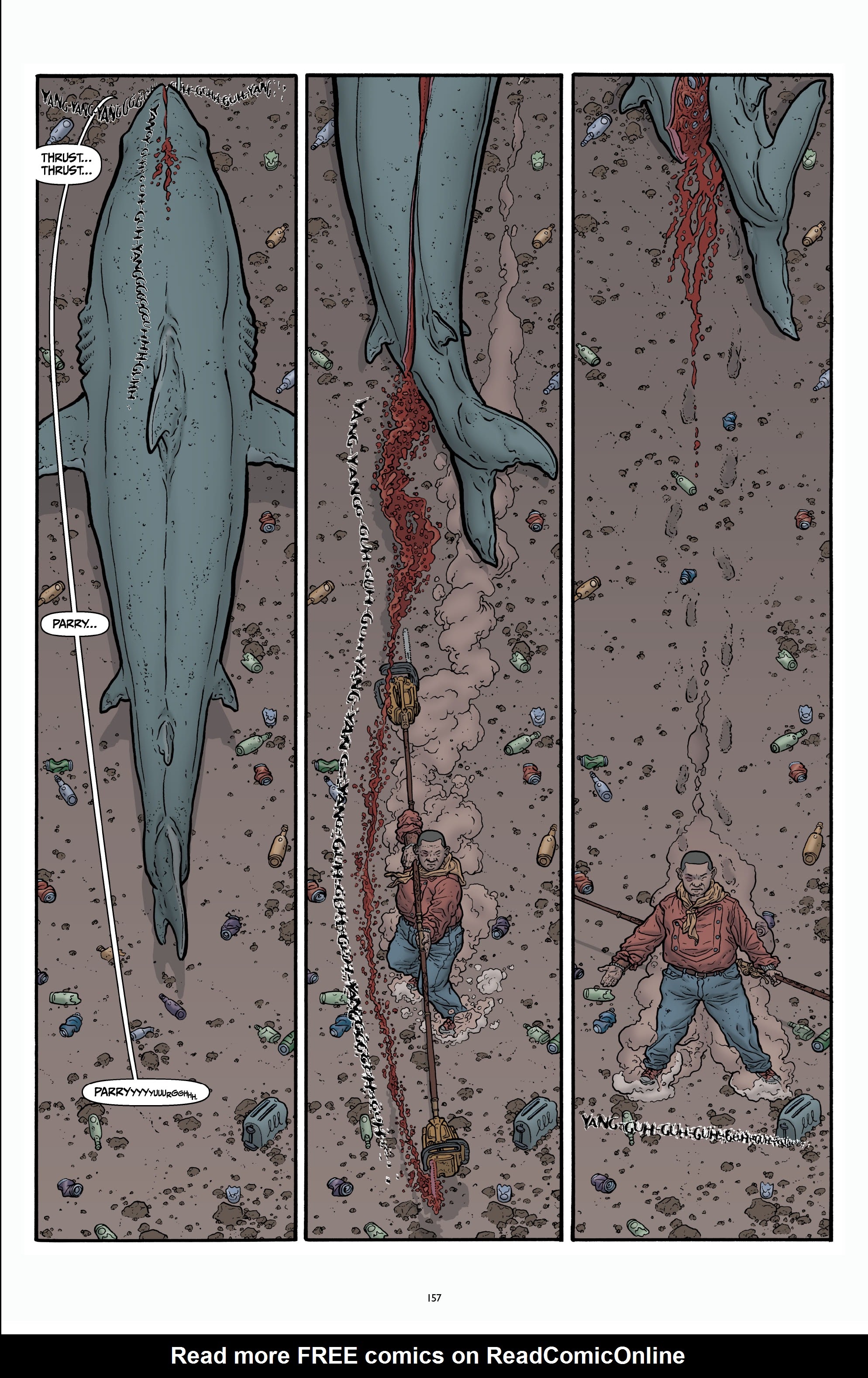 Read online Shaolin Cowboy comic -  Issue # _Start Trek (Part 2) - 23